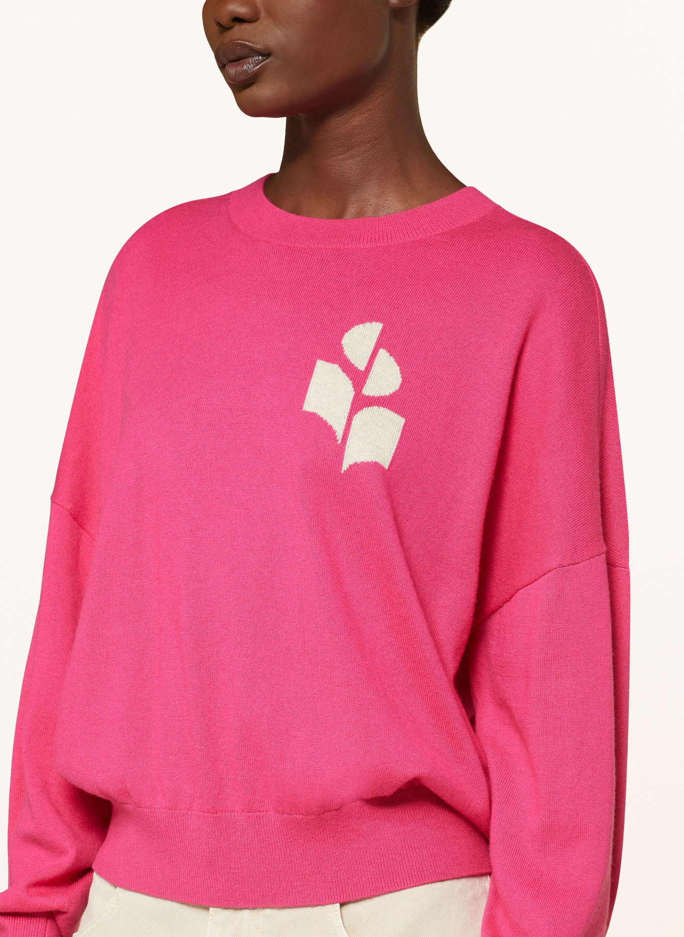 MARANT ÉTOILE Sweater MARISANS, Color: PINK (Image 4)