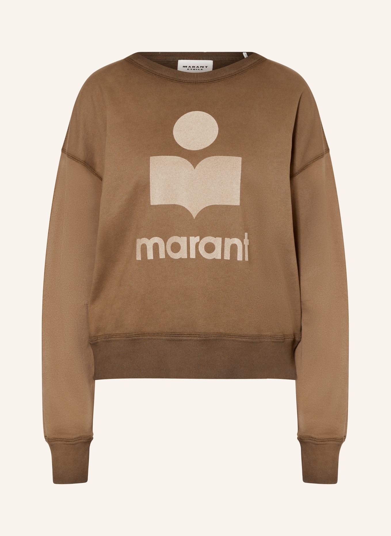 MARANT ÉTOILE Sweatshirt MOBYLI in khaki