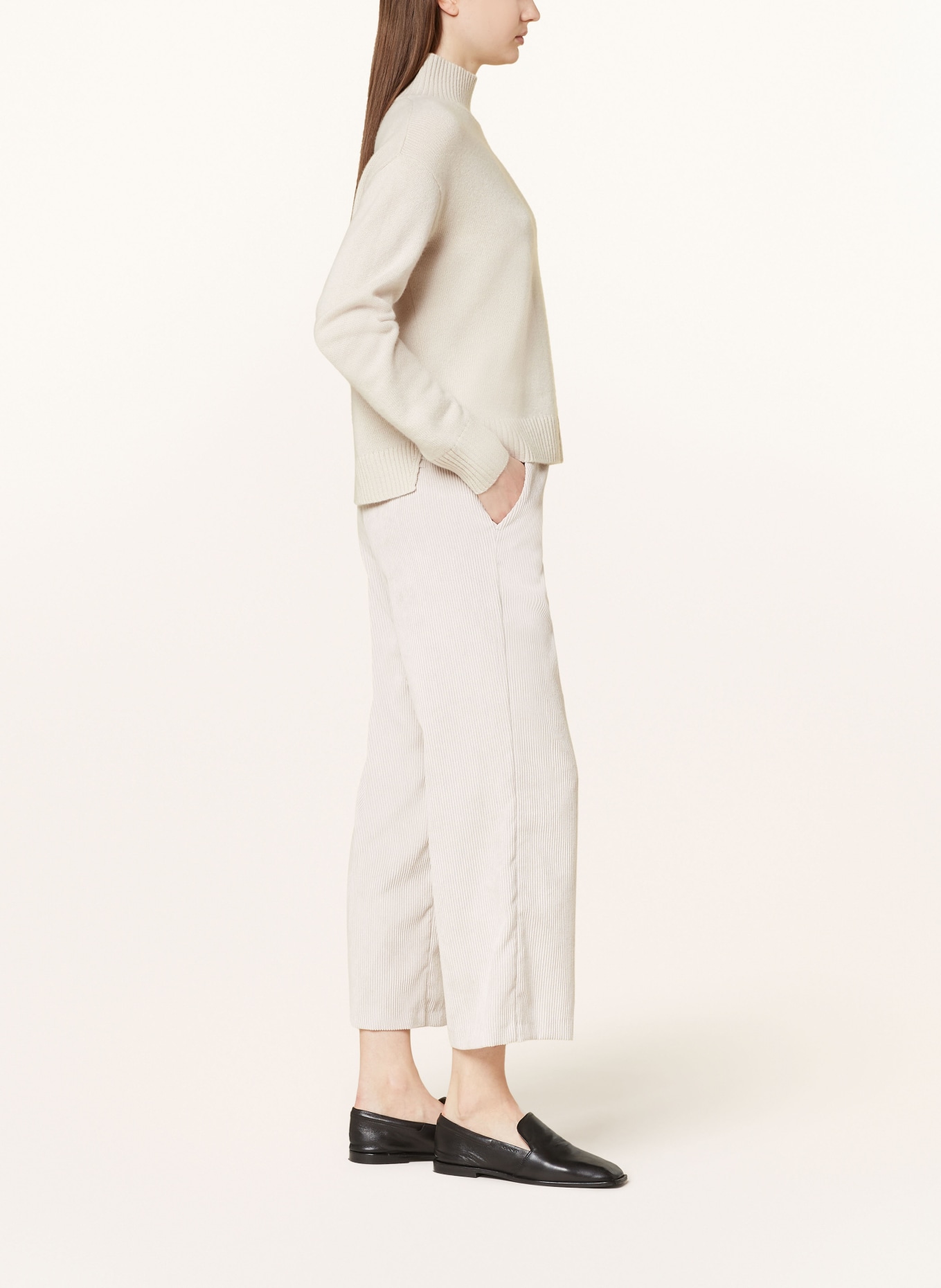 MAC Kuloty sztruksowe CHIARA: BEŻOWY