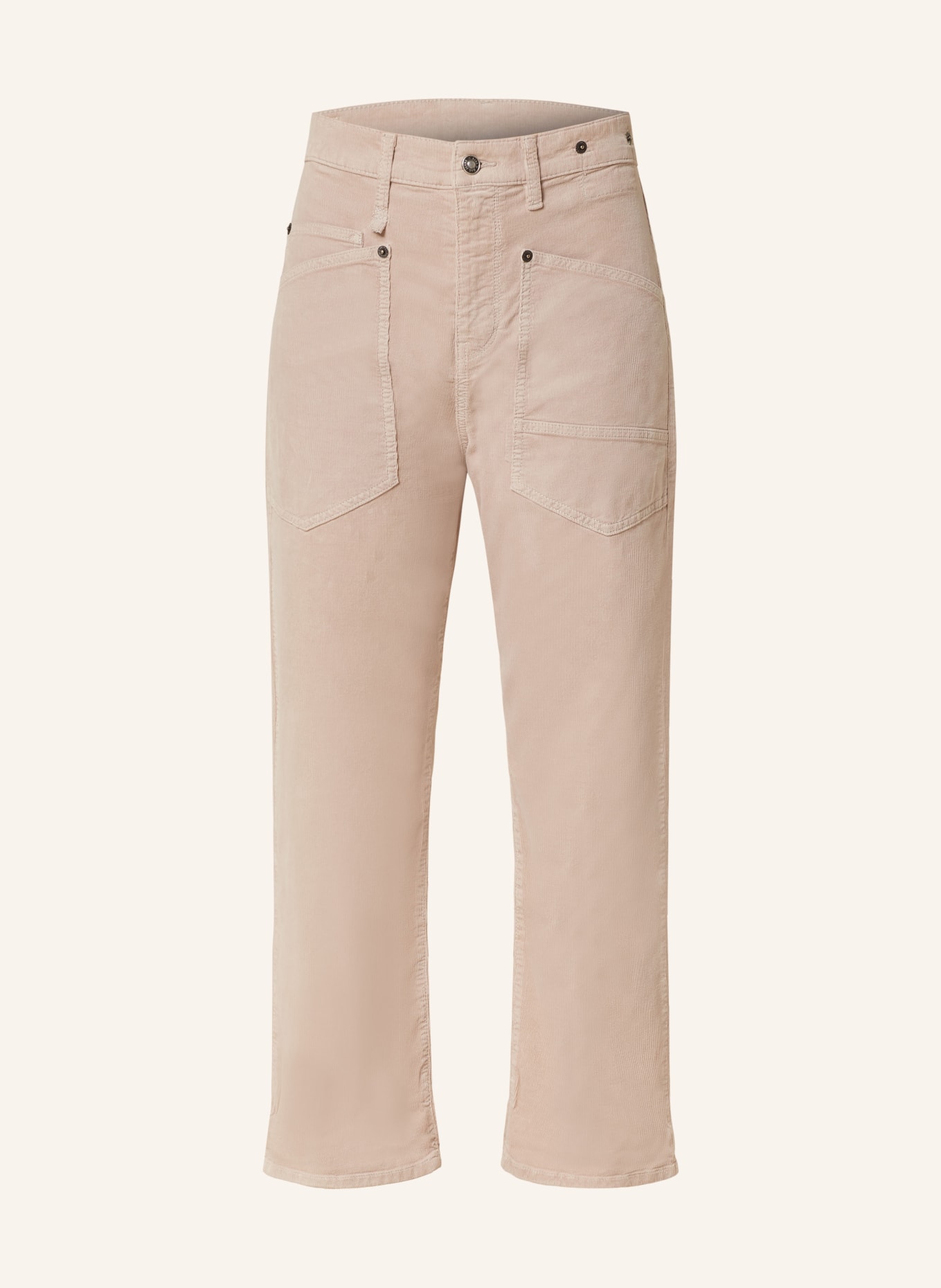 MAC Velvet pants BAGGY: BEIGE