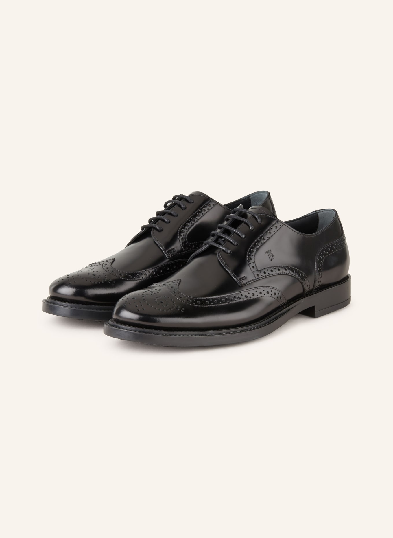 TOD'S Lace-up shoes GOMMA, Color: BLACK (Image 1)