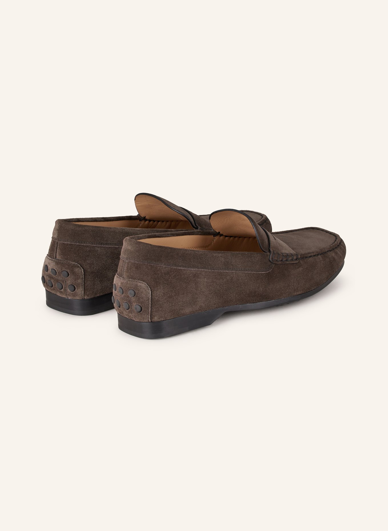 TOD'S Penny loafers GOMMA, Kolor: CZIEMNOSZARY (Obrazek 2)