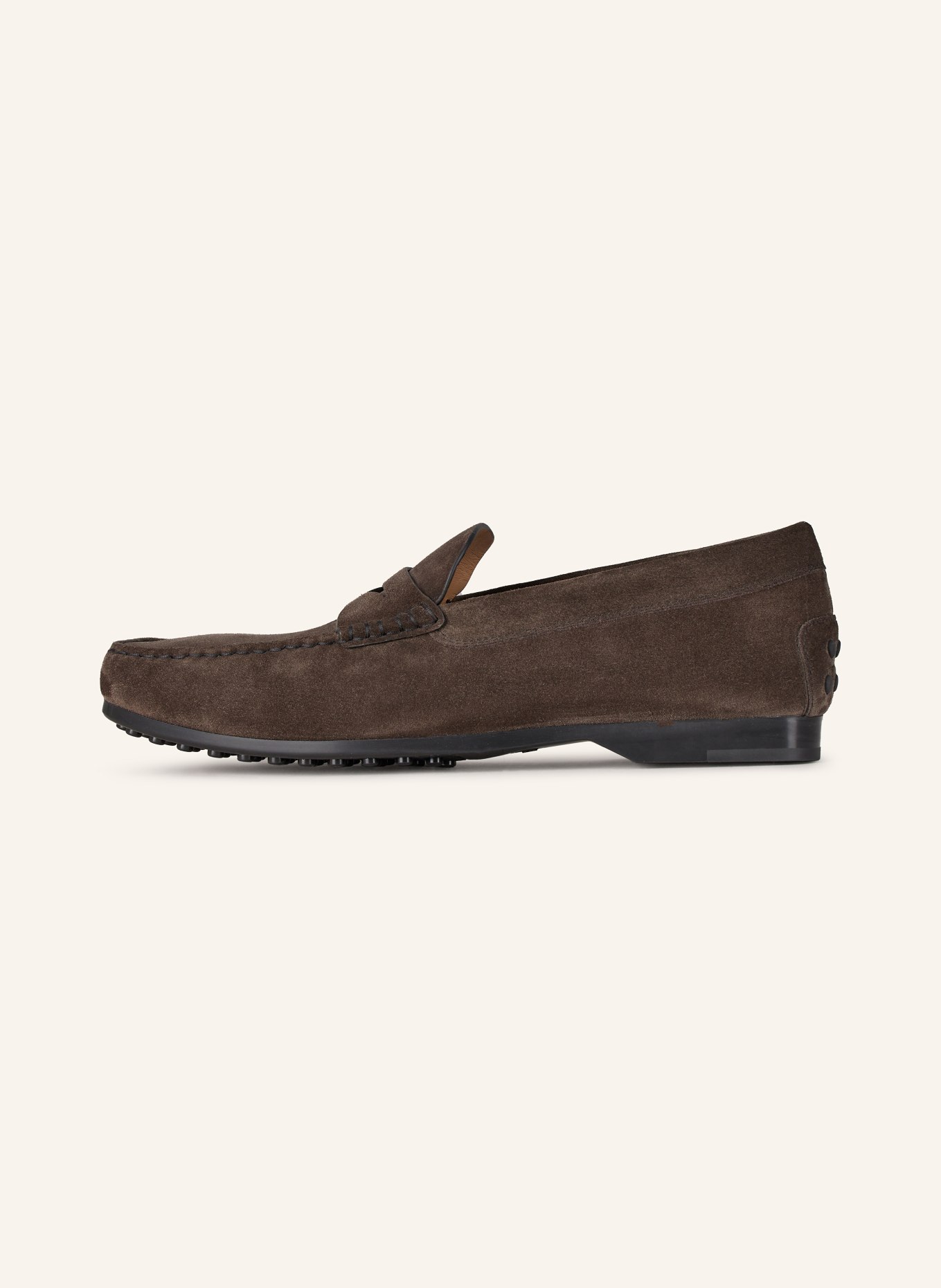 TOD'S Penny loafers GOMMA, Kolor: CZIEMNOSZARY (Obrazek 4)