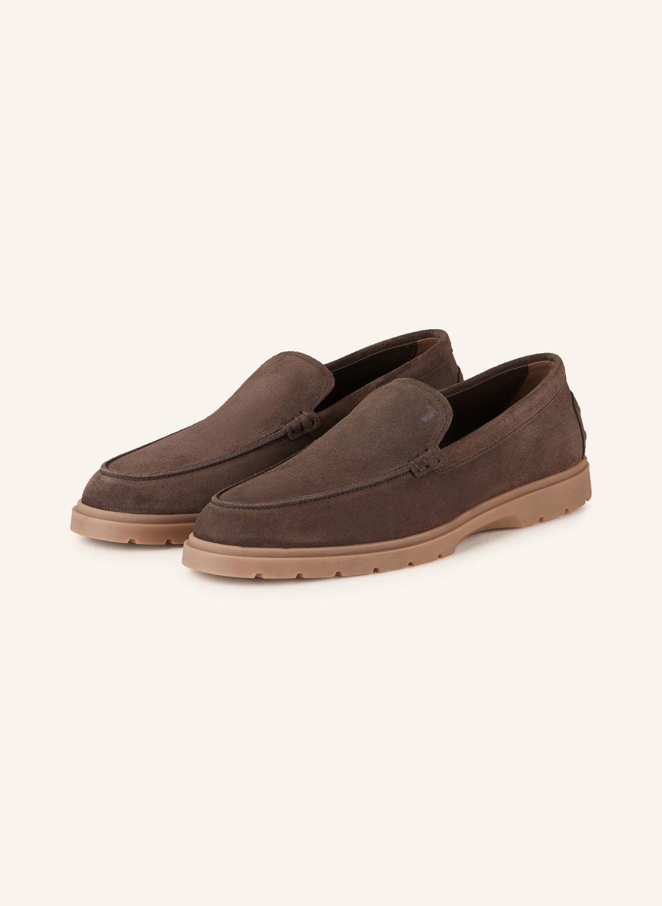 TOD'S Slip-ons, Color: BROWN (Image 1)