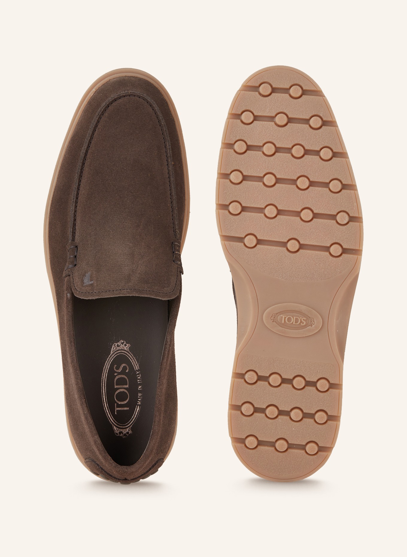 TOD'S Slip-ons, Color: BROWN (Image 5)