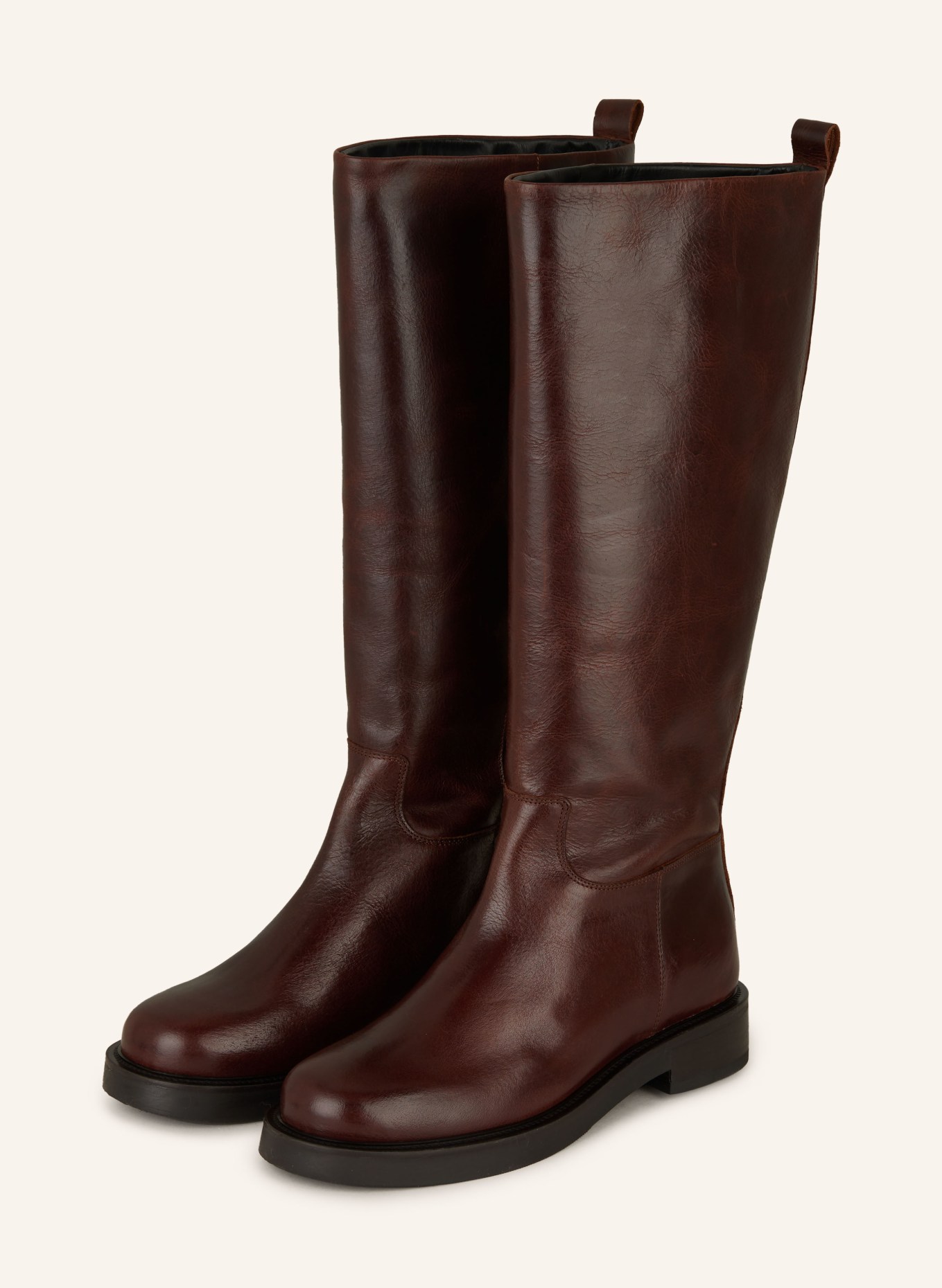 MRS & HUGS Boots: DARK BROWN