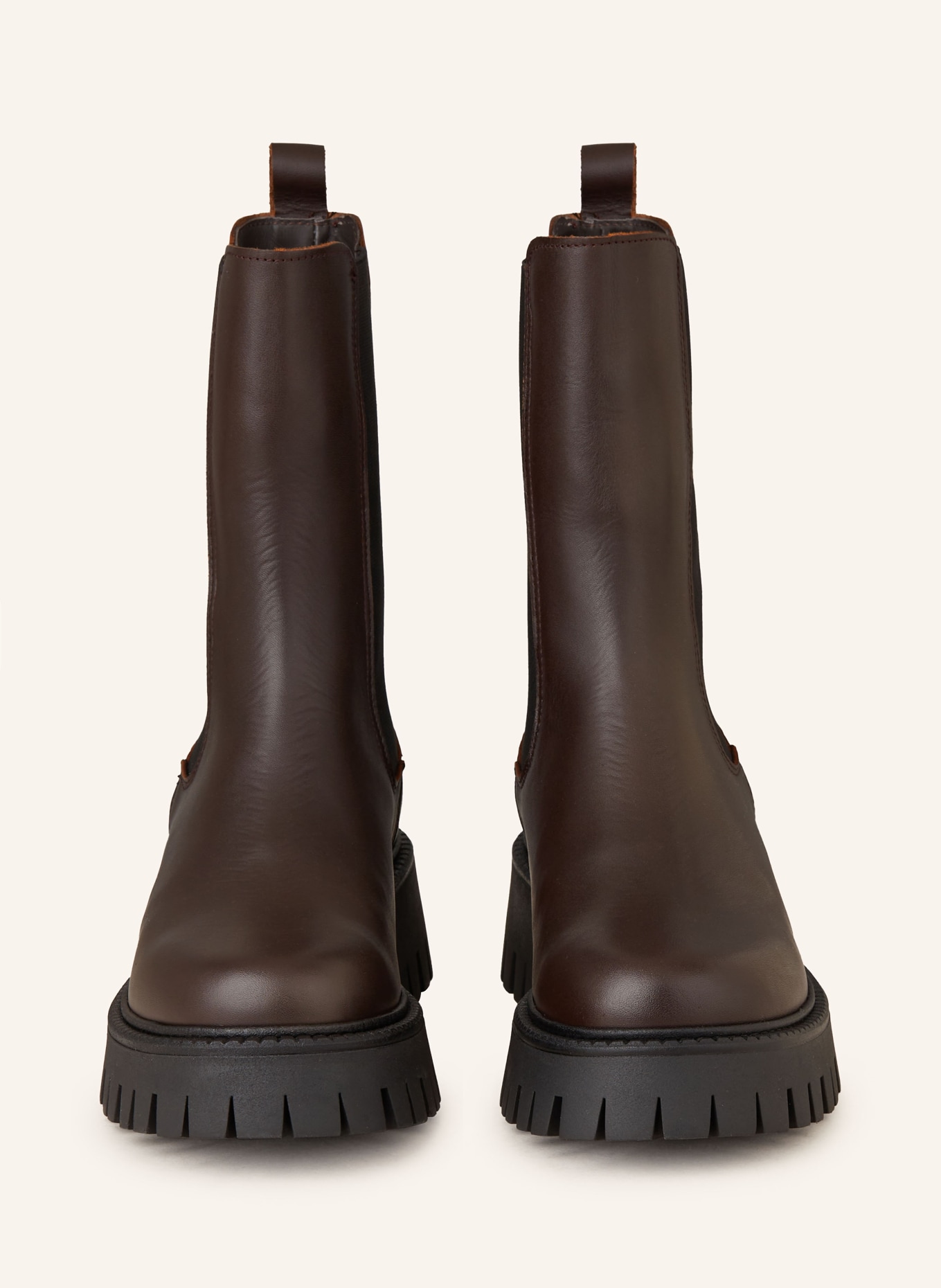 MRS & HUGS Chelsea-Boots, Farbe: DUNKELBRAUN (Bild 3)