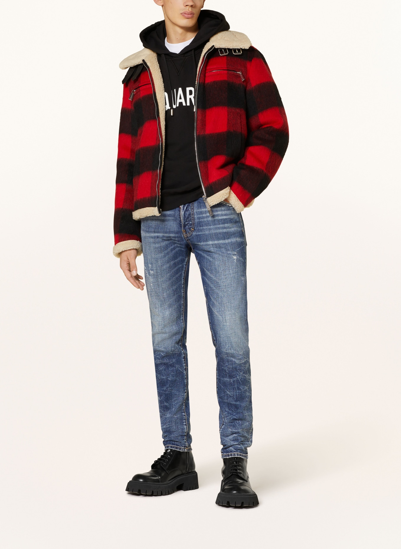 DSQUARED2 Jeans COOL GUY slim fit: 470 NAVY BLUE