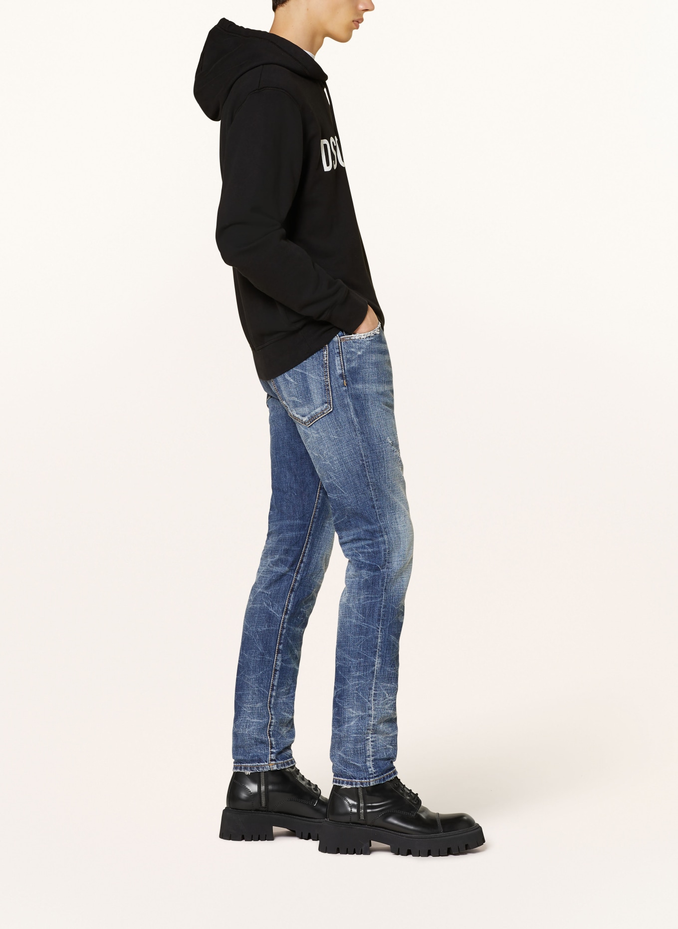 DSQUARED2 Jeans COOL GUY slim fit: 470 NAVY BLUE