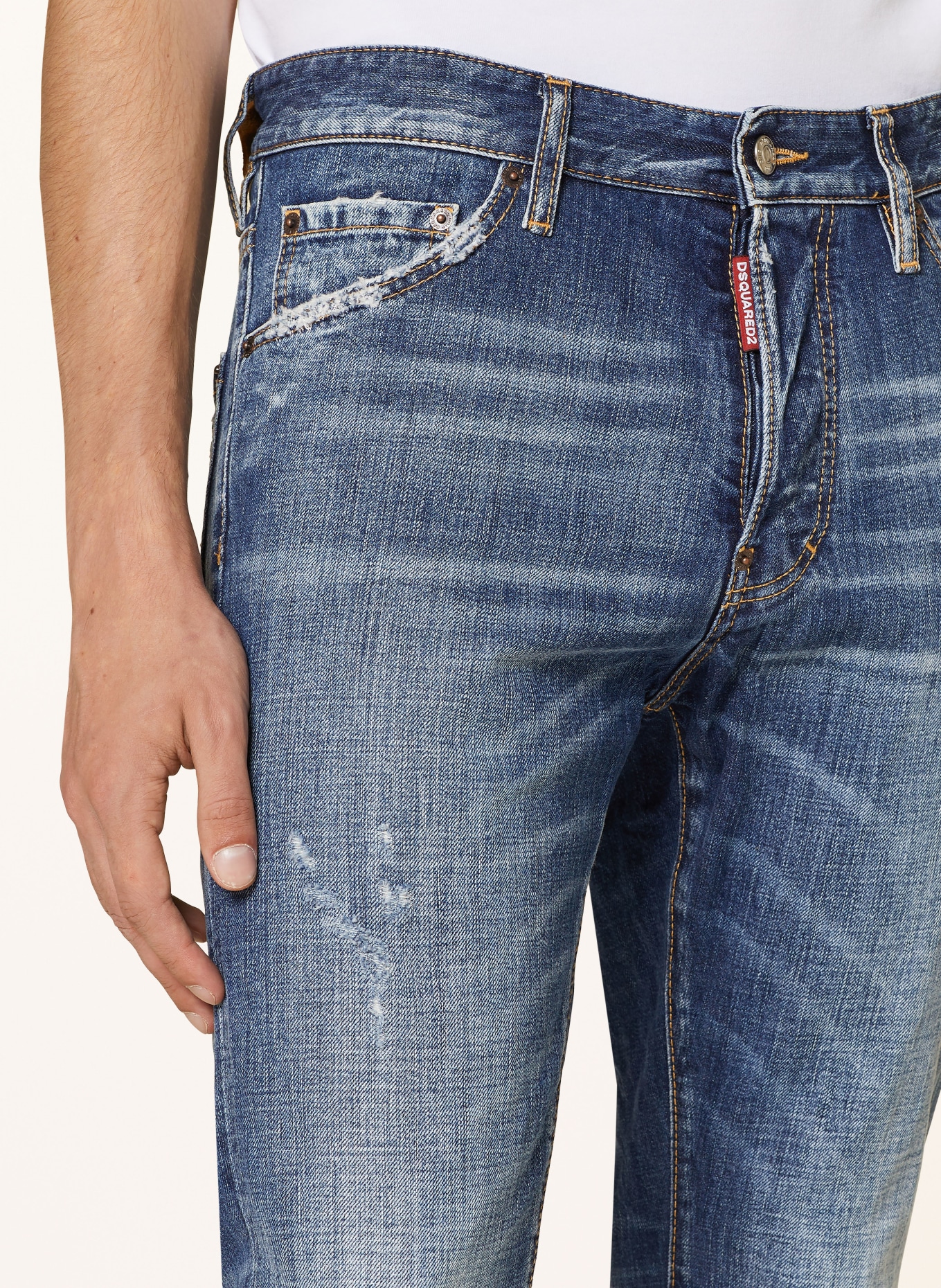 DSQUARED2 Jeans COOL GUY slim fit: 470 NAVY BLUE