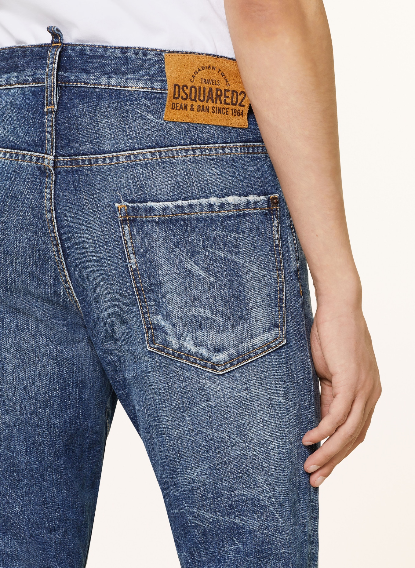 DSQUARED2 Jeans COOL GUY slim fit: 470 NAVY BLUE