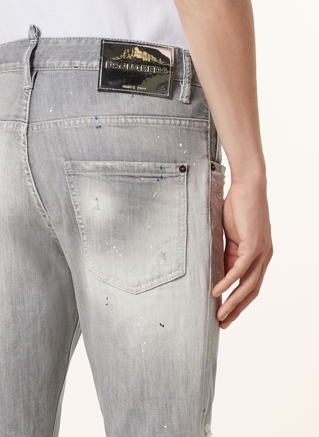 Paint Splatter Dsquared Joggers Junior DSQUARED2 Destroyed Jeans