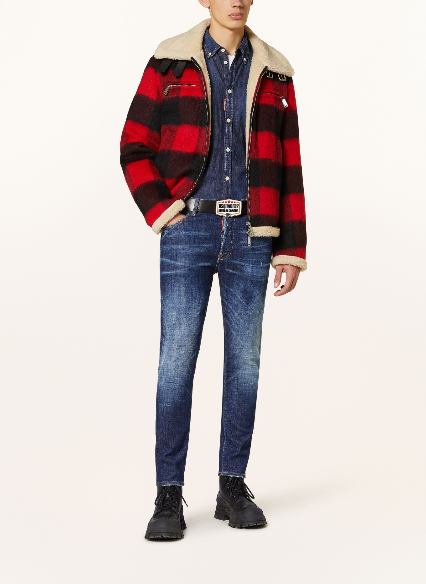 DSQUARED2 Jeans Skater JEAN: 470 NAVY BLUE