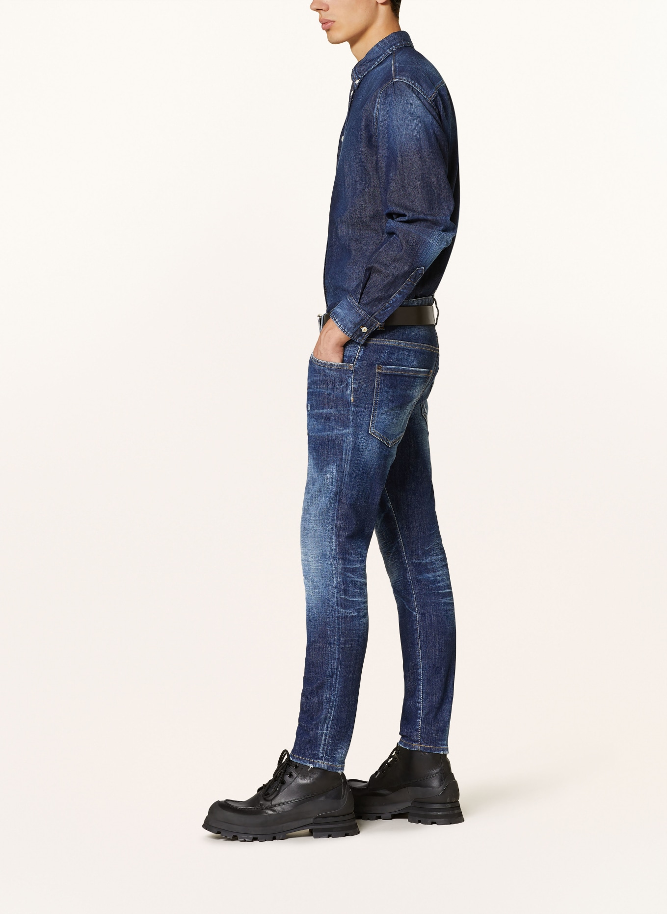 DSQUARED2 Jeans Skater JEAN: 470 NAVY BLUE
