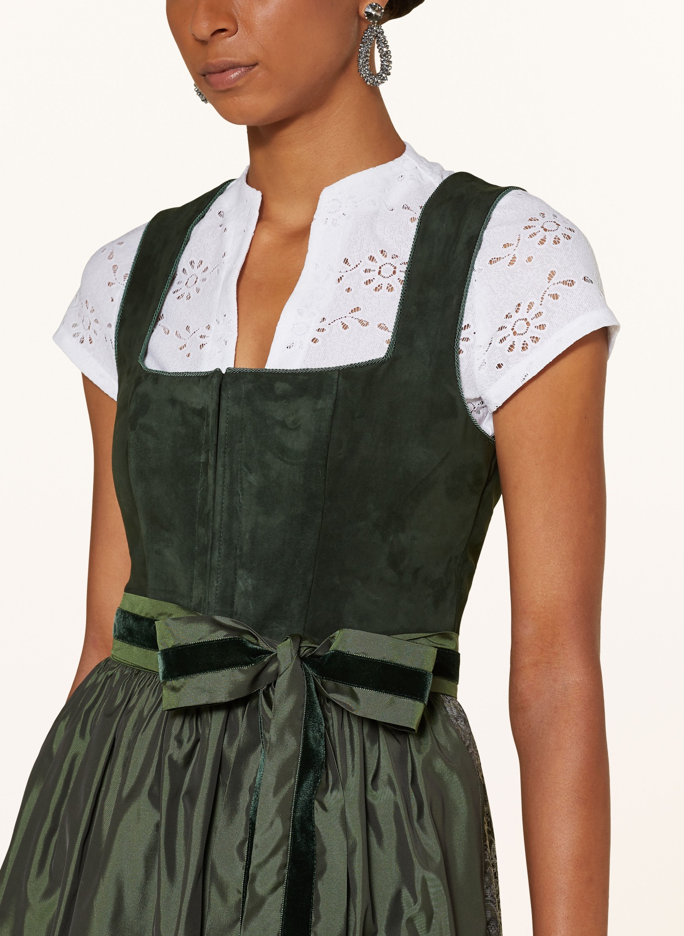 KINGA MATHE Dirndl MALIANO, Farbe: DUNKELGRÜN/ GRÜN (Bild 4)