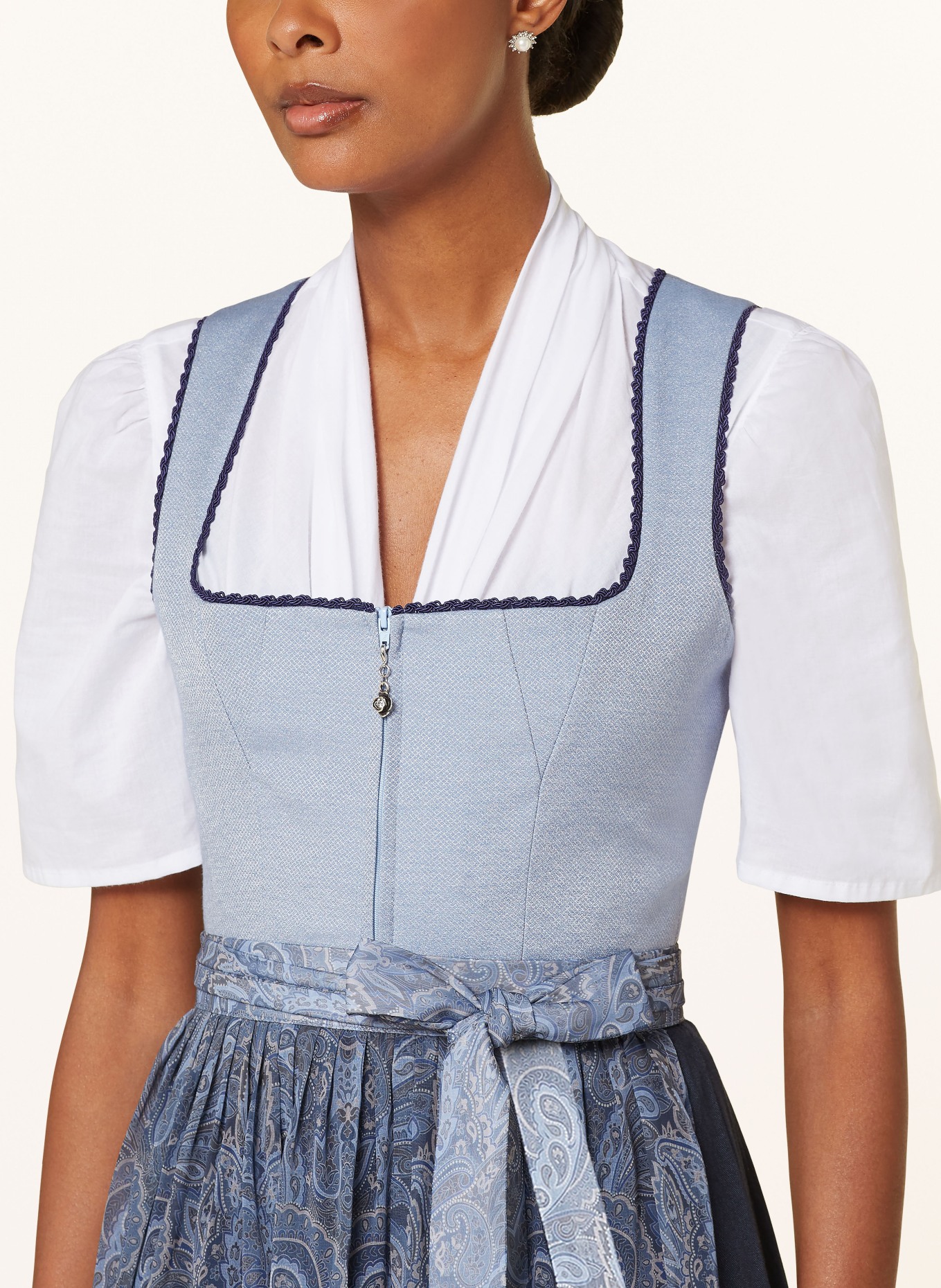 BERWIN & WOLFF Dirndl, Color: LIGHT BLUE/ DARK BLUE/ BLUE GRAY (Image 4)