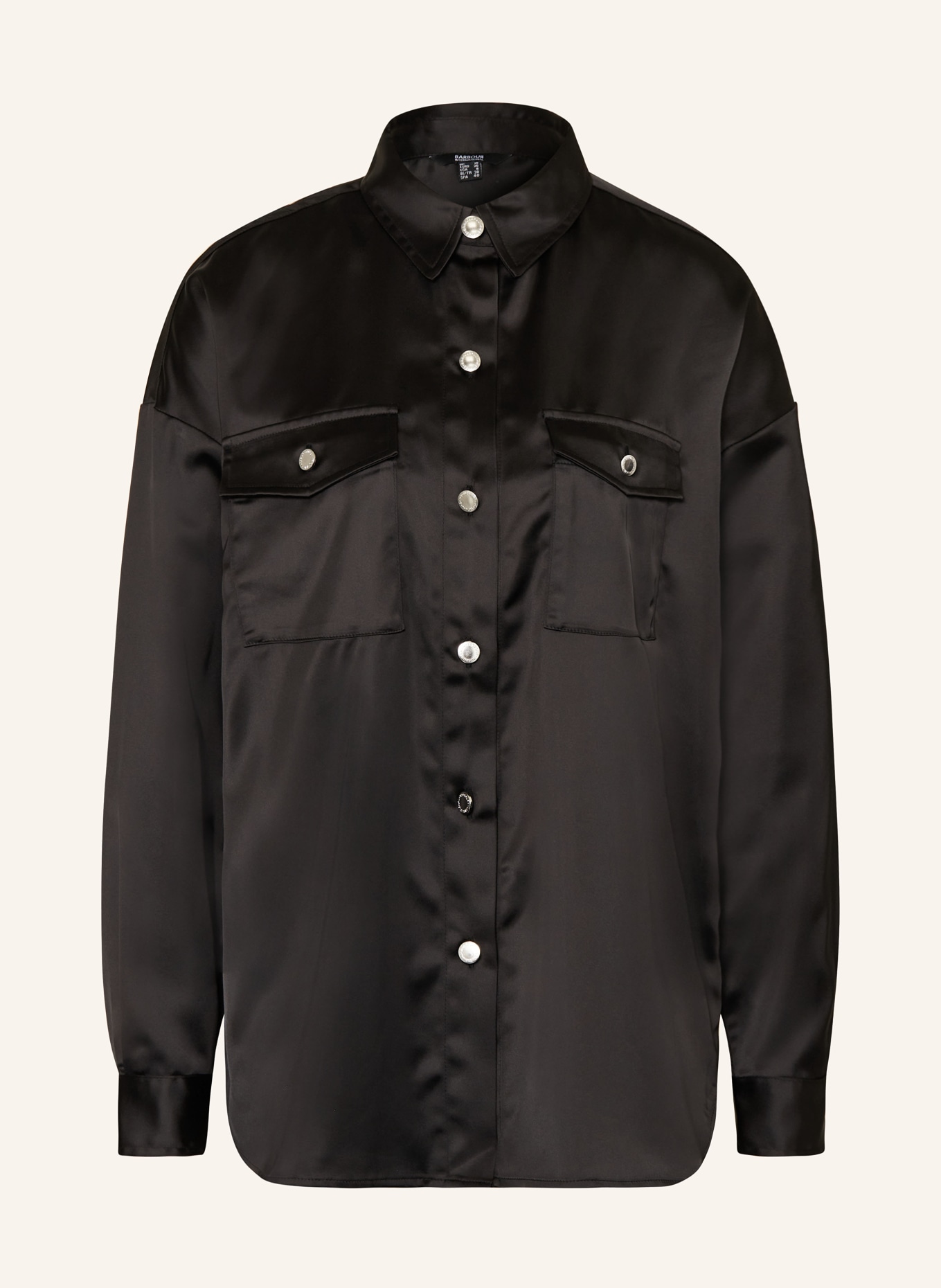 BARBOUR INTERNATIONAL Shirt blouse DELLA in satin