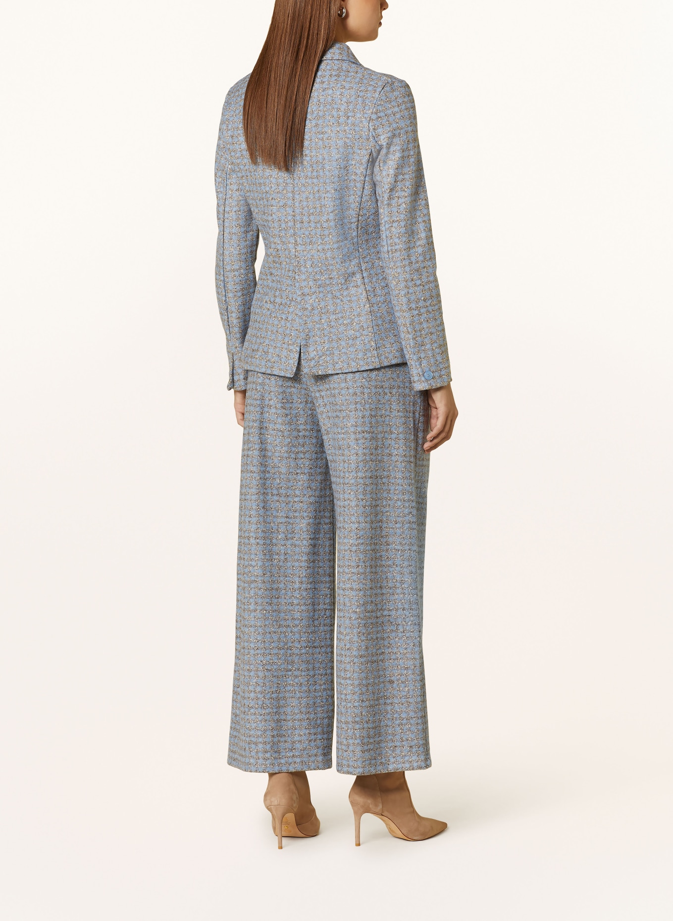 rich&royal Knit blazer, Color: LIGHT BLUE/ GRAY (Image 3)