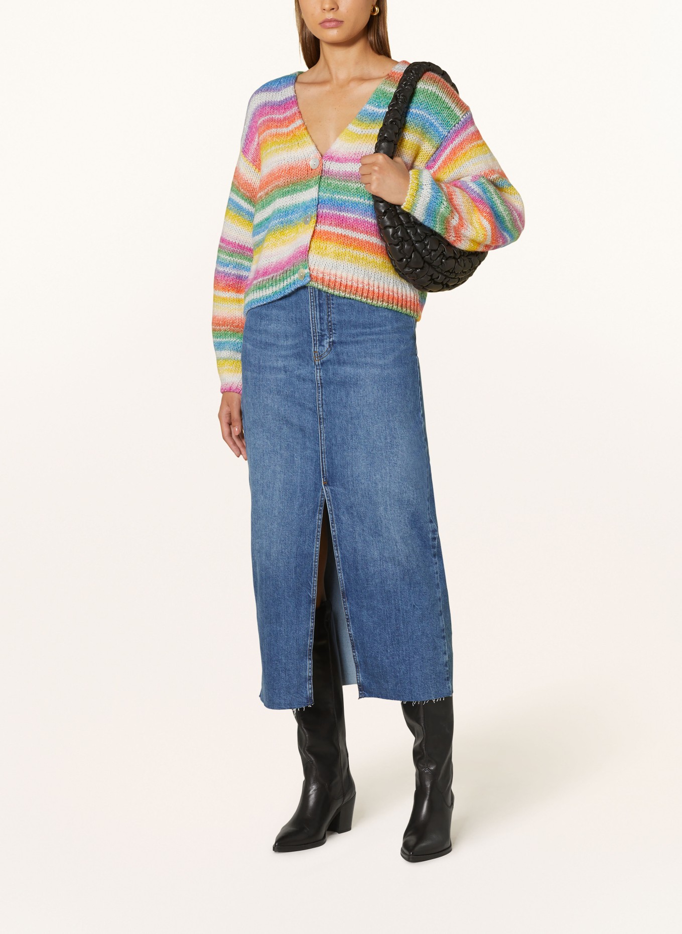 Rich & Royal Jeansrock: 700 DENIM BLUE