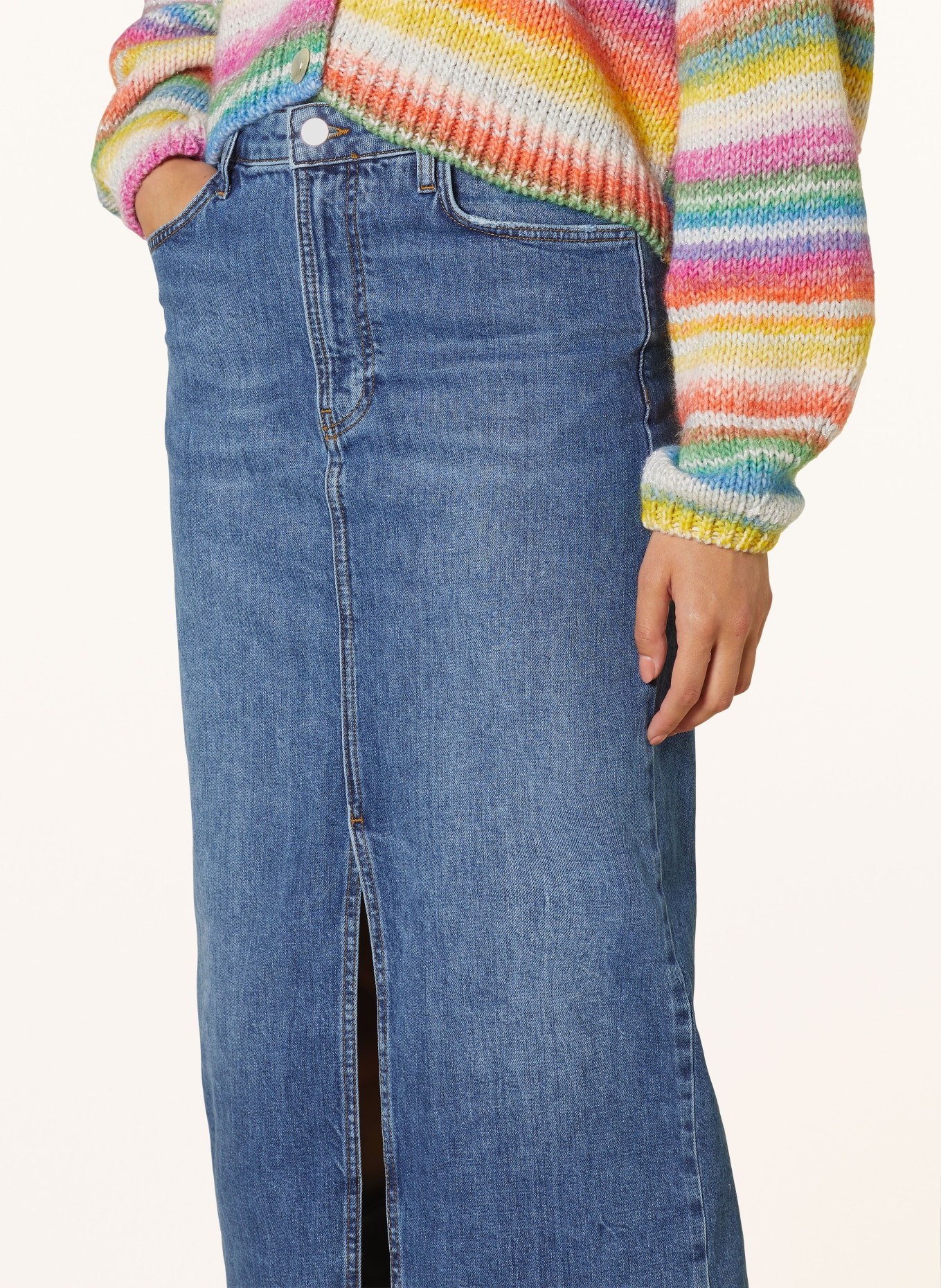 Rich & Royal Jeansrock: 700 DENIM BLUE