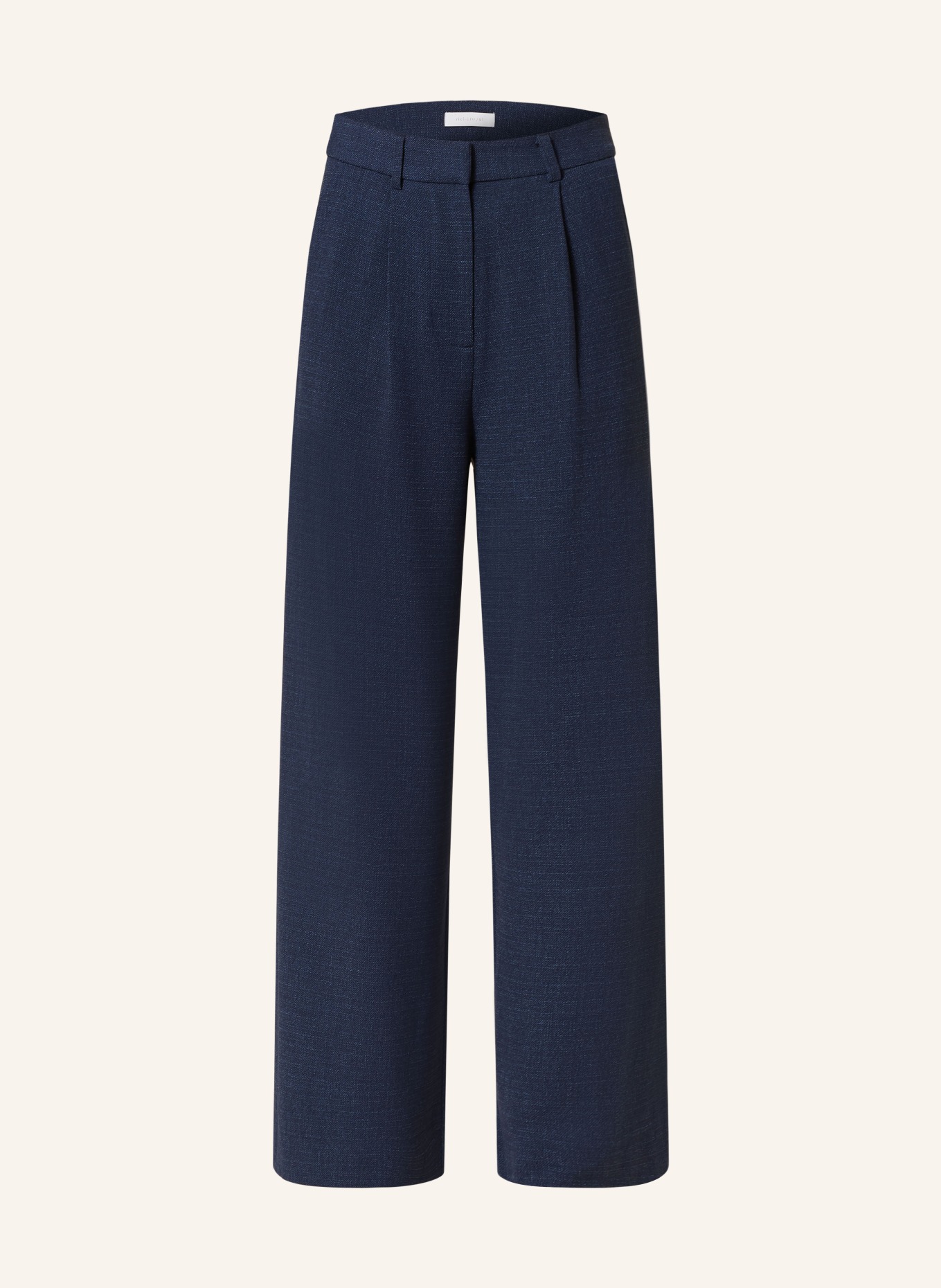 rich&royal Wide leg trousers, Color: DARK BLUE (Image 1)