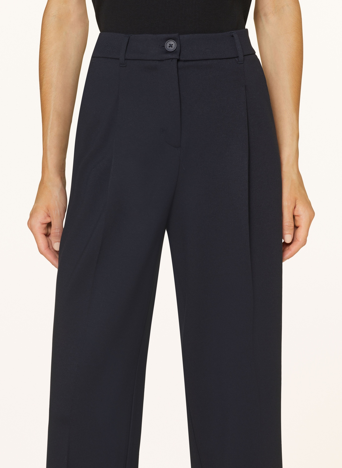 someday Wide leg trousers CISILIA EASY, Color: DARK BLUE (Image 5)