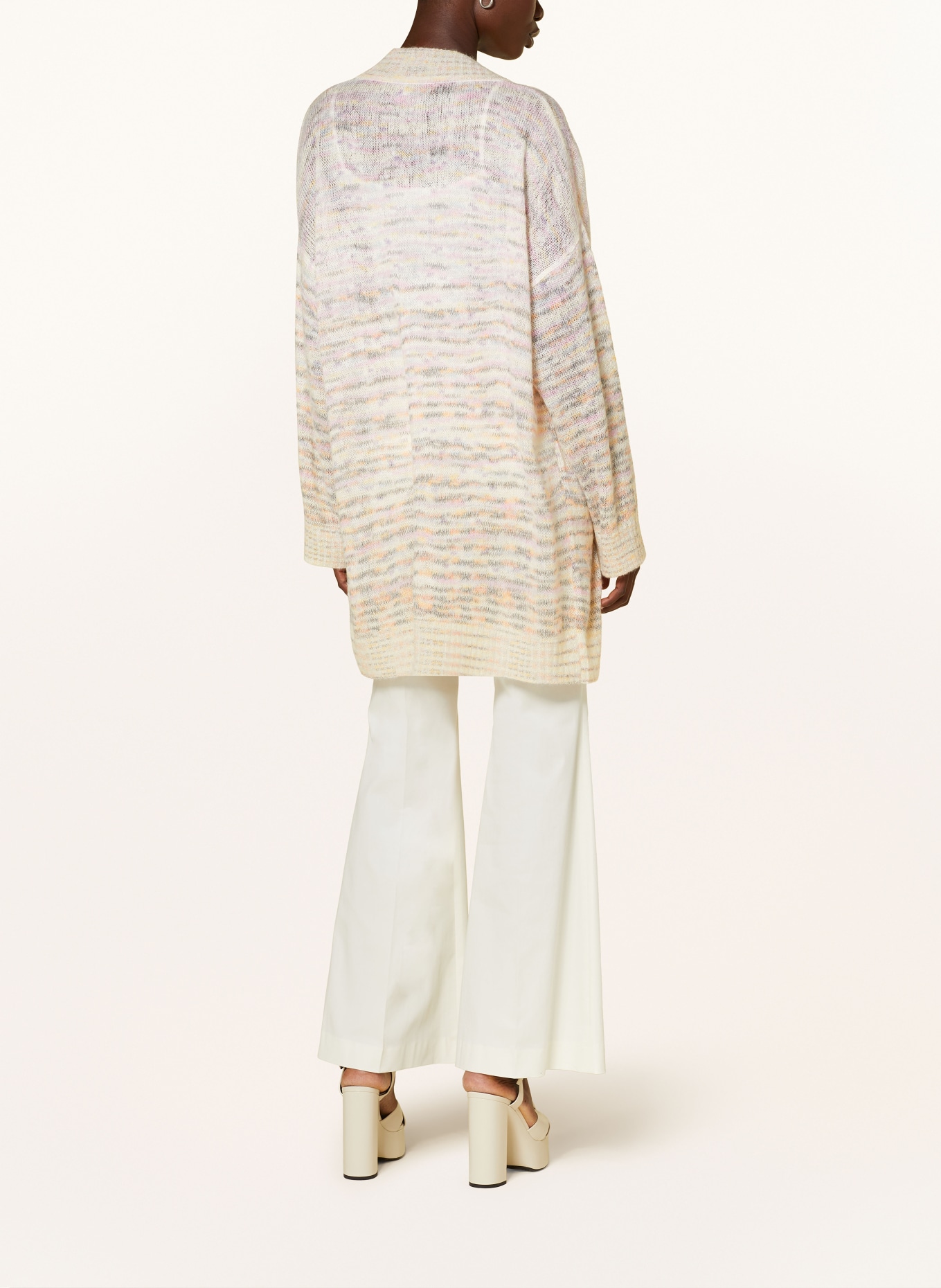 MISSONI Cardigan, Color: CREAM/ LIGHT PINK/ ORANGE (Image 3)