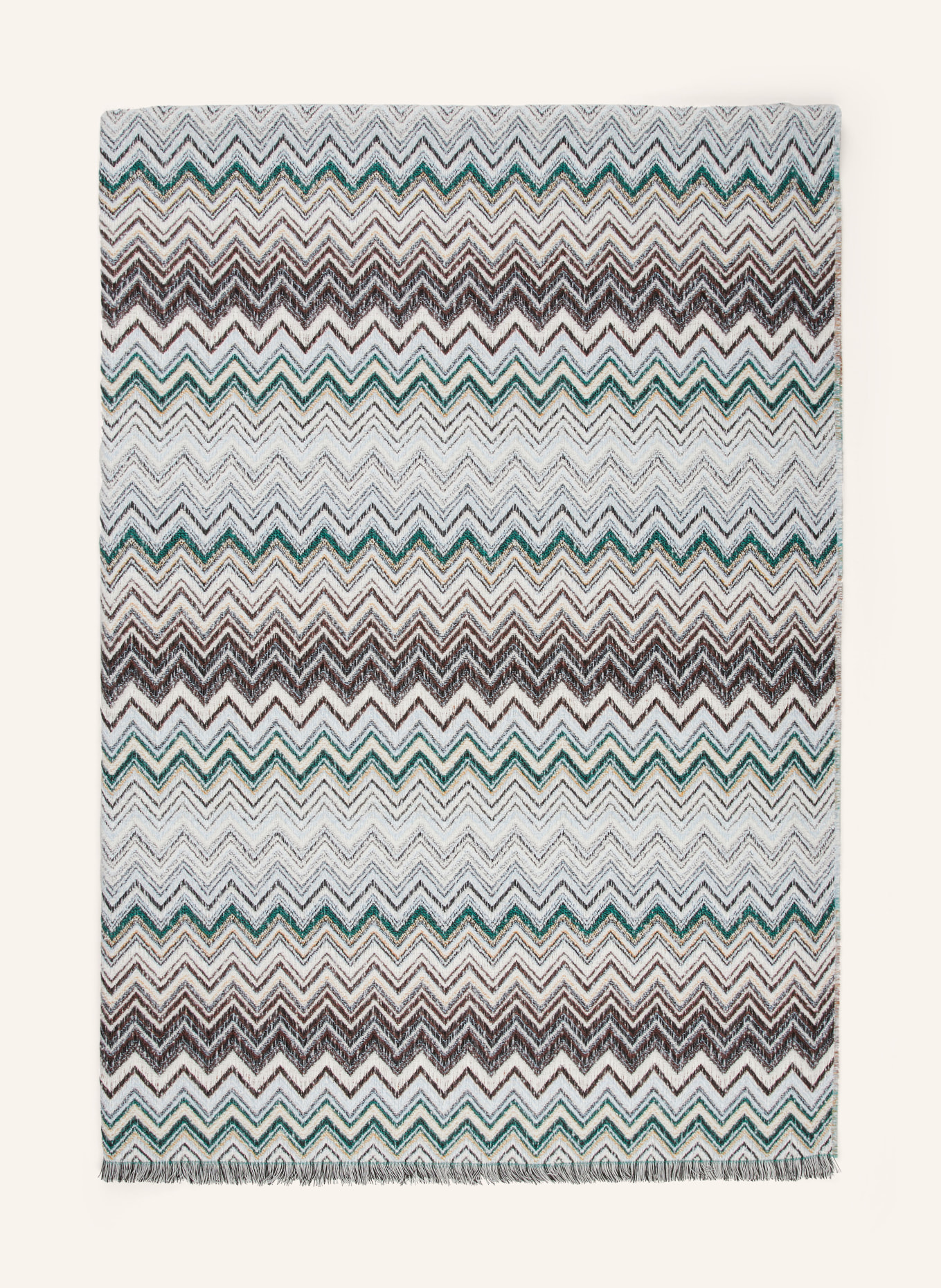 MISSONI Home Plaid FOREST: GRÜN/ HELLBLAU/ BEIGE