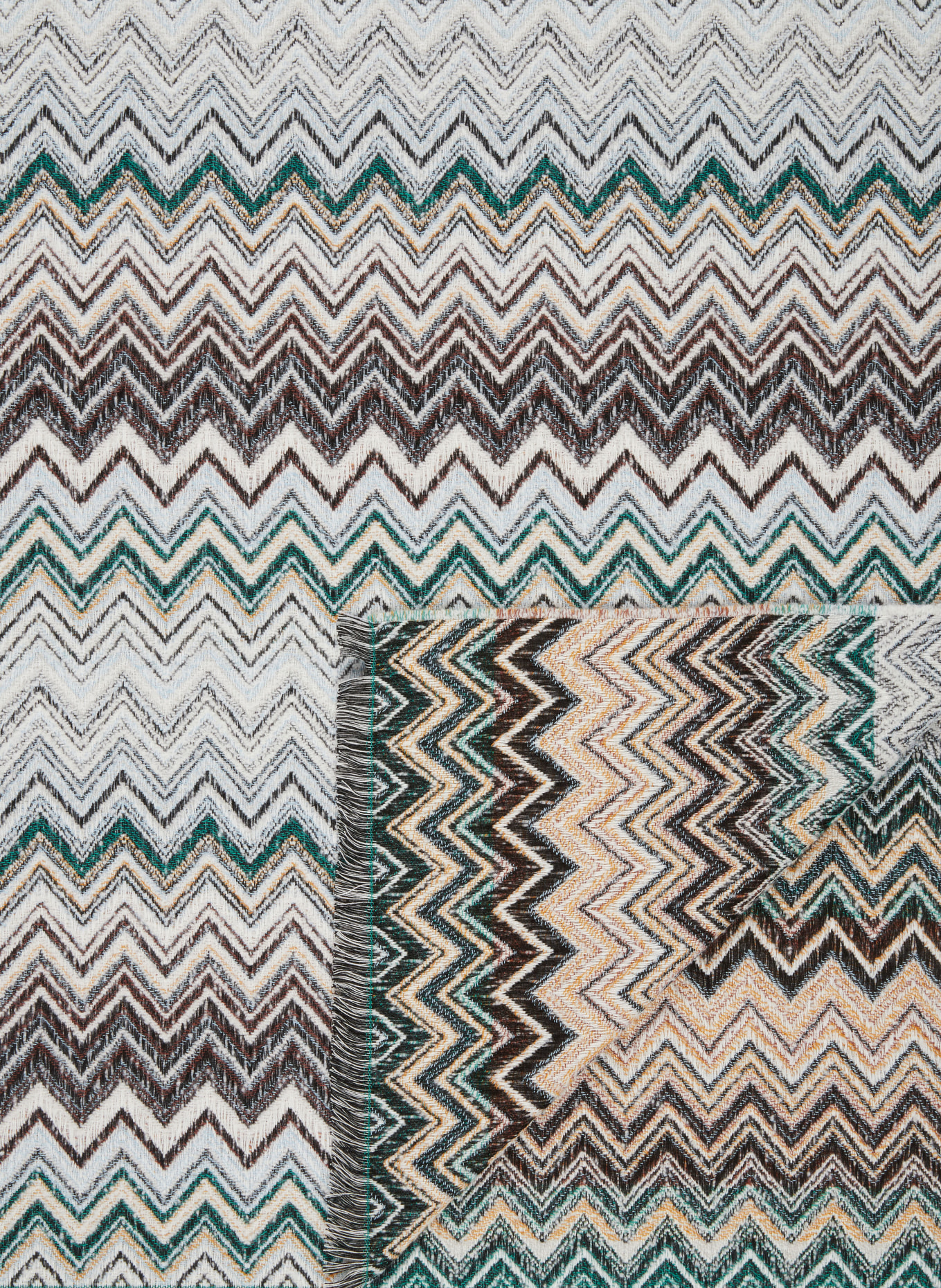 MISSONI Home Plaid FOREST: GRÜN/ HELLBLAU/ BEIGE