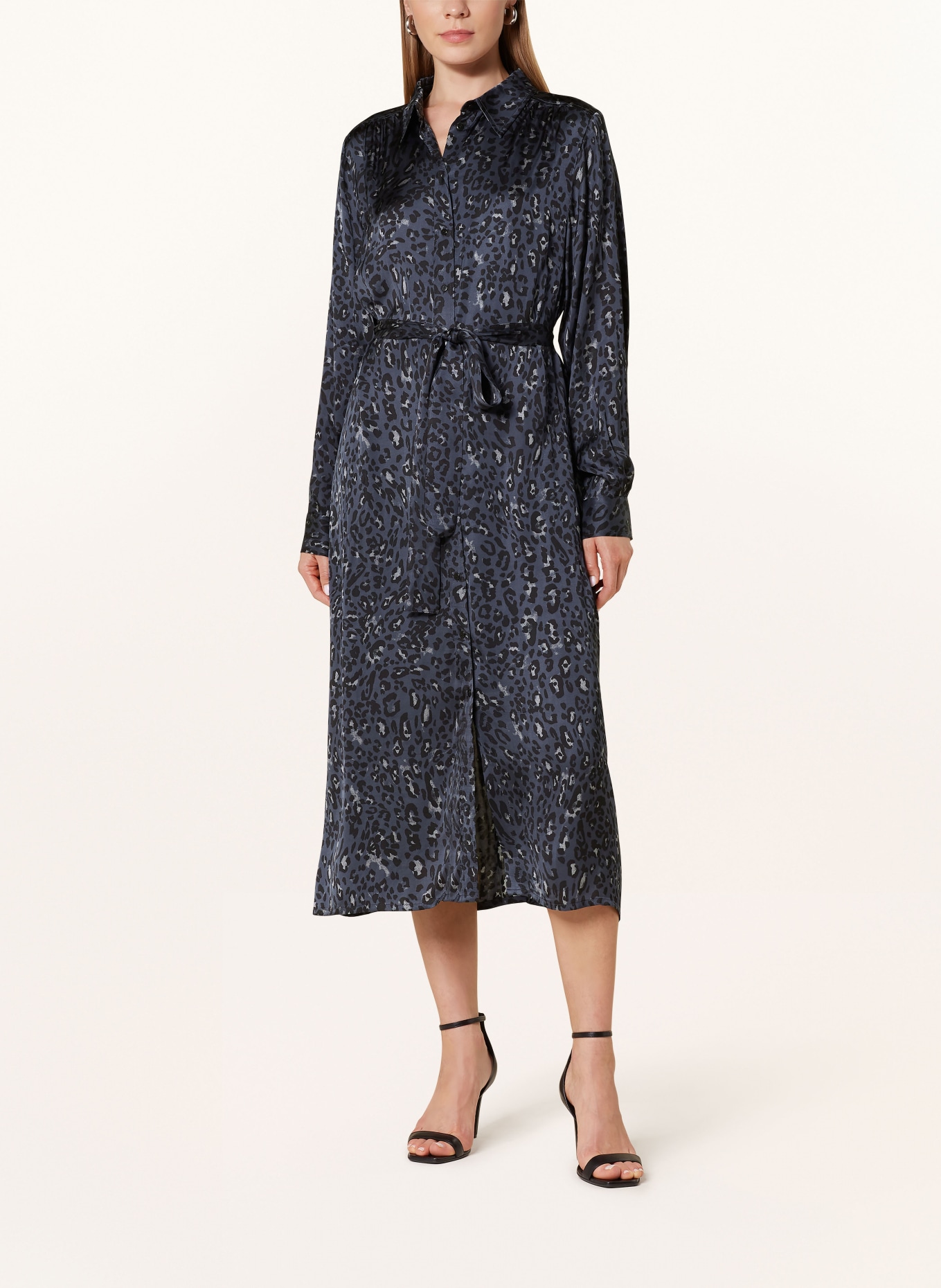 Part Two Shirt dress in satin