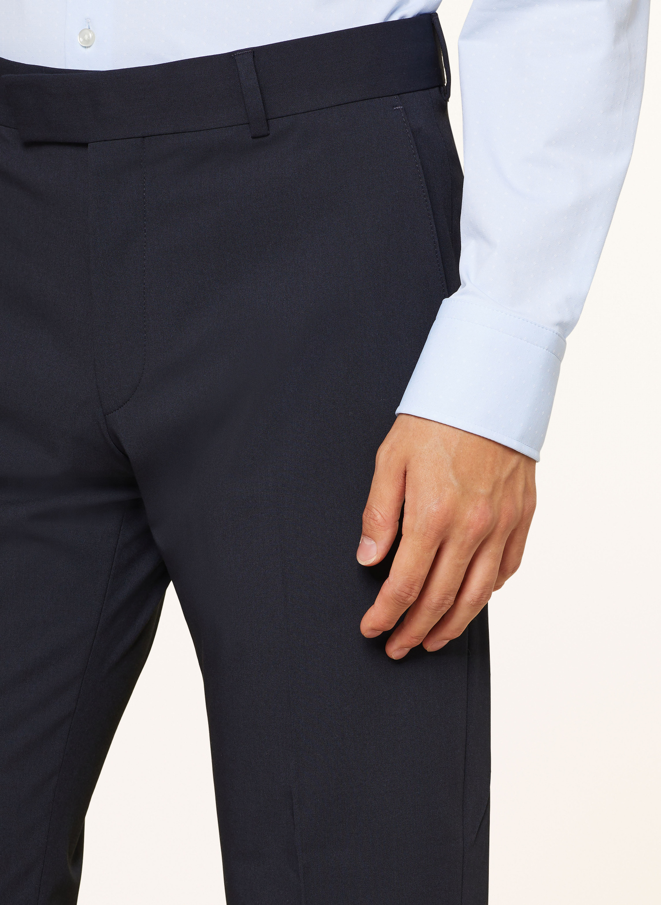 STRELLSON Suit trousers MELWIN slim fit, Color: 401 Dark Blue                  401 (Image 6)