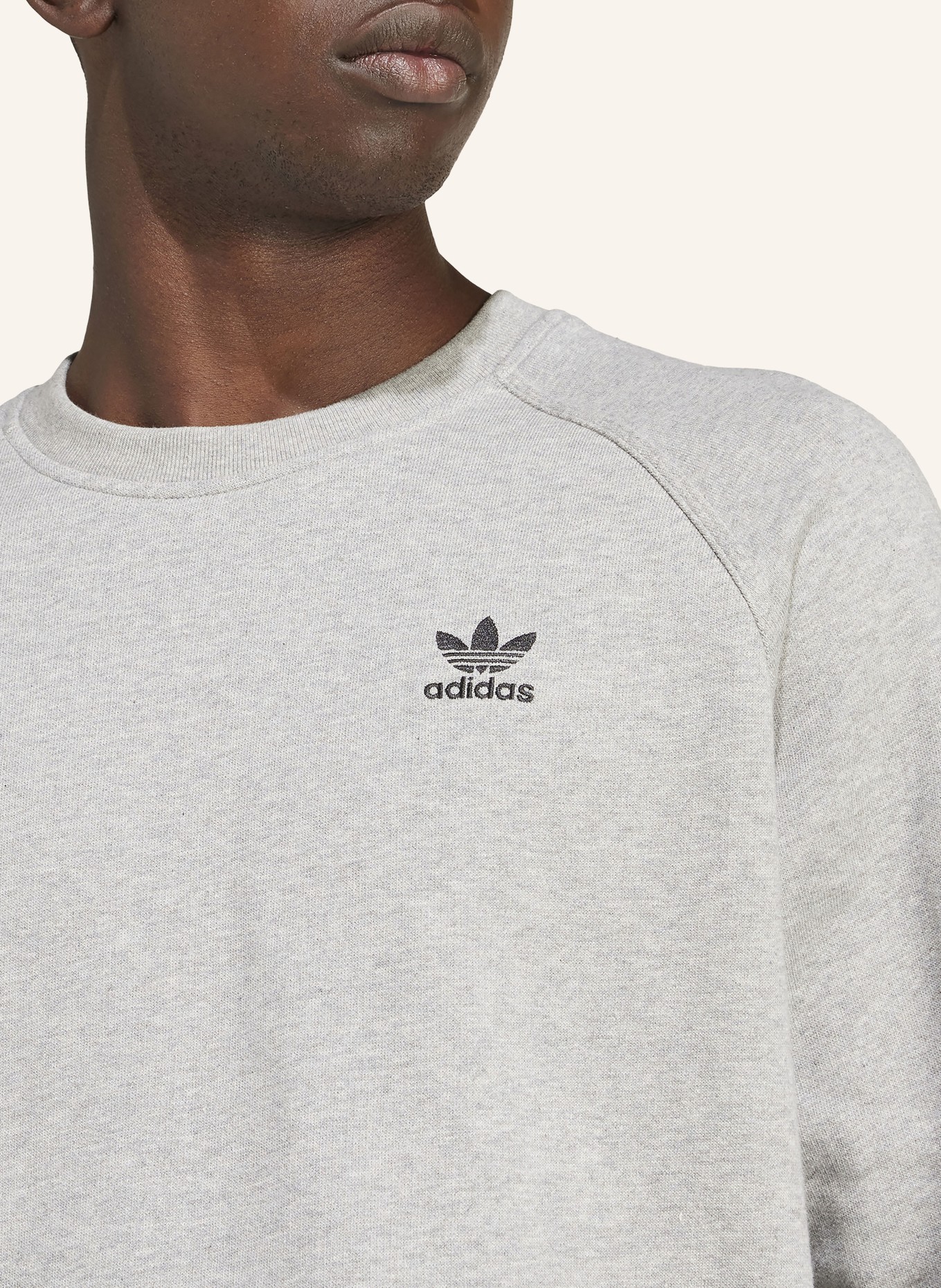 Adidas originals sweatshirt grey outlet