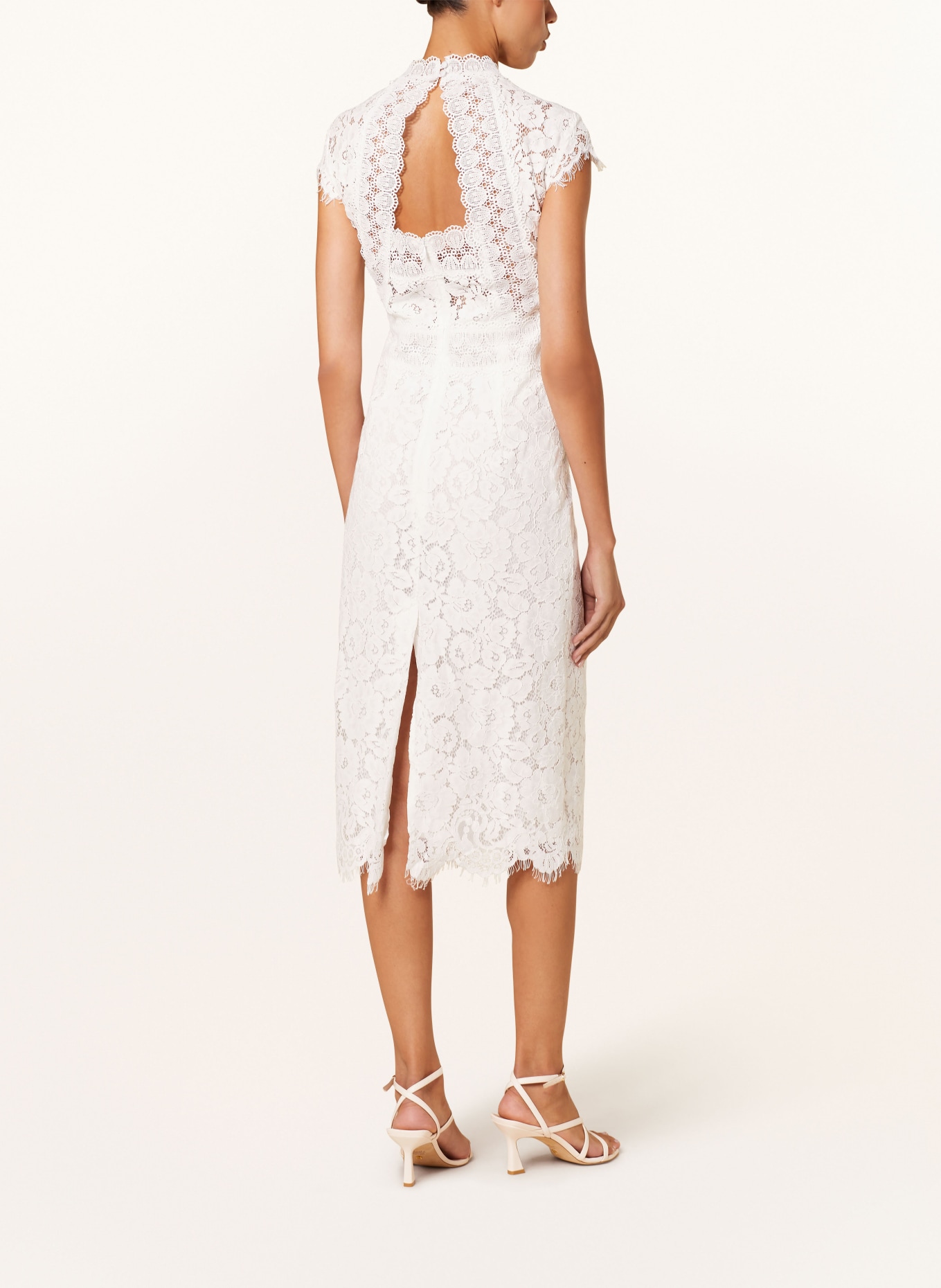 IVY OAK Etuikleid NYNA ROSE aus Spitze: ECRU