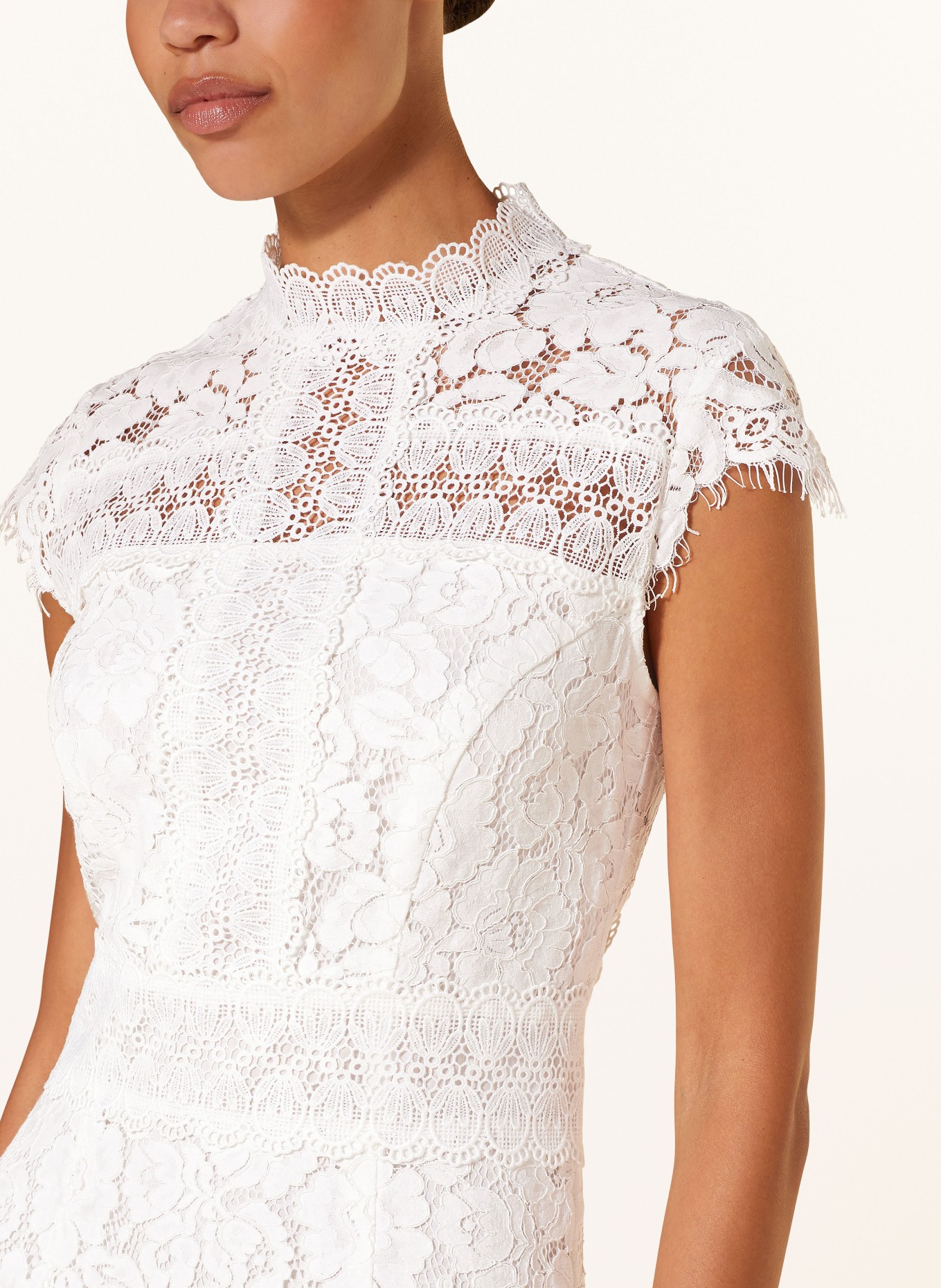 IVY OAK Etuikleid NYNA ROSE aus Spitze: ECRU
