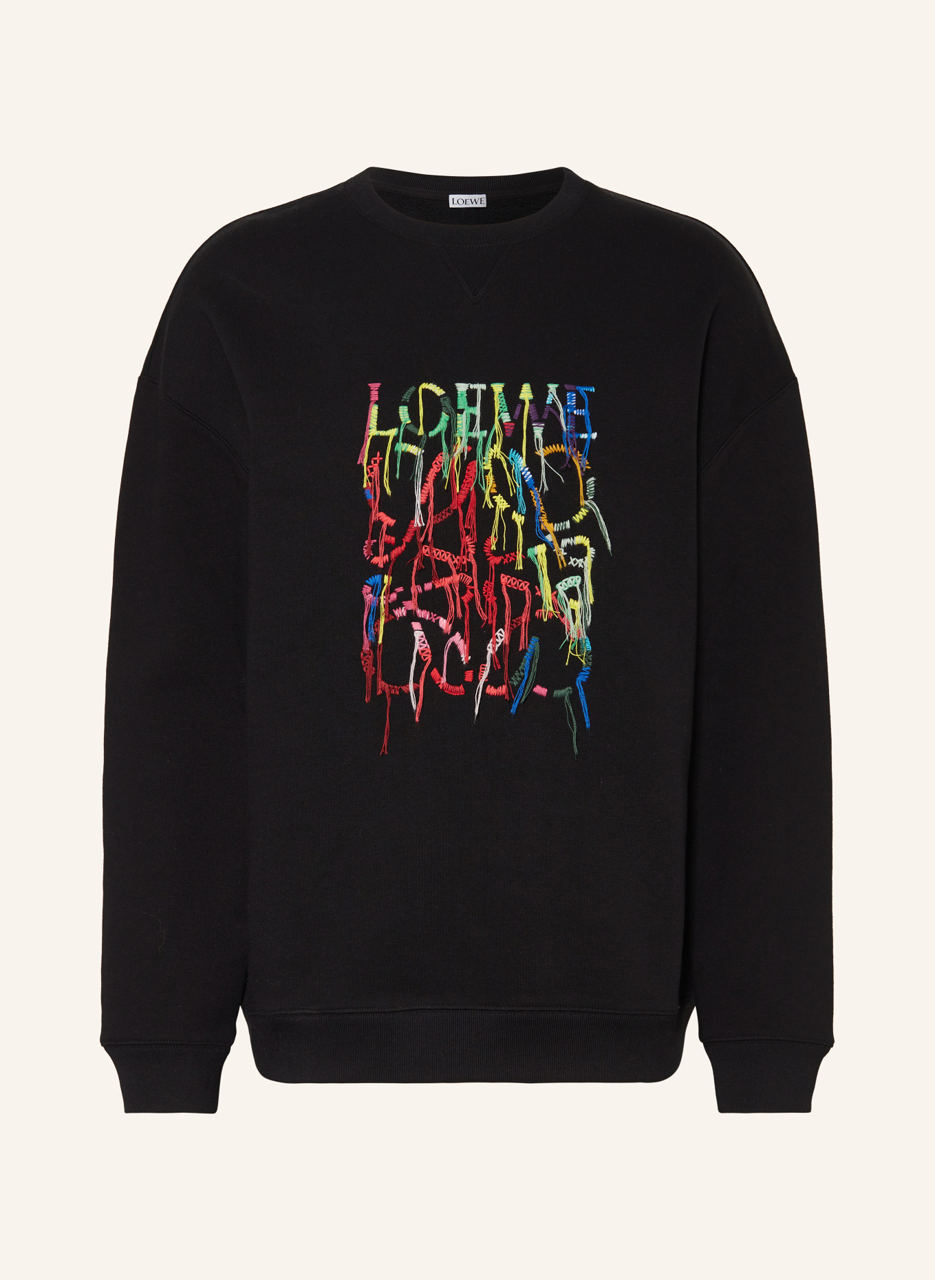 ロエベ　LOEWE Embroidered Sweatshirt LOEWE Anagram Embroidered Sweatshirt | Holt Renfrew