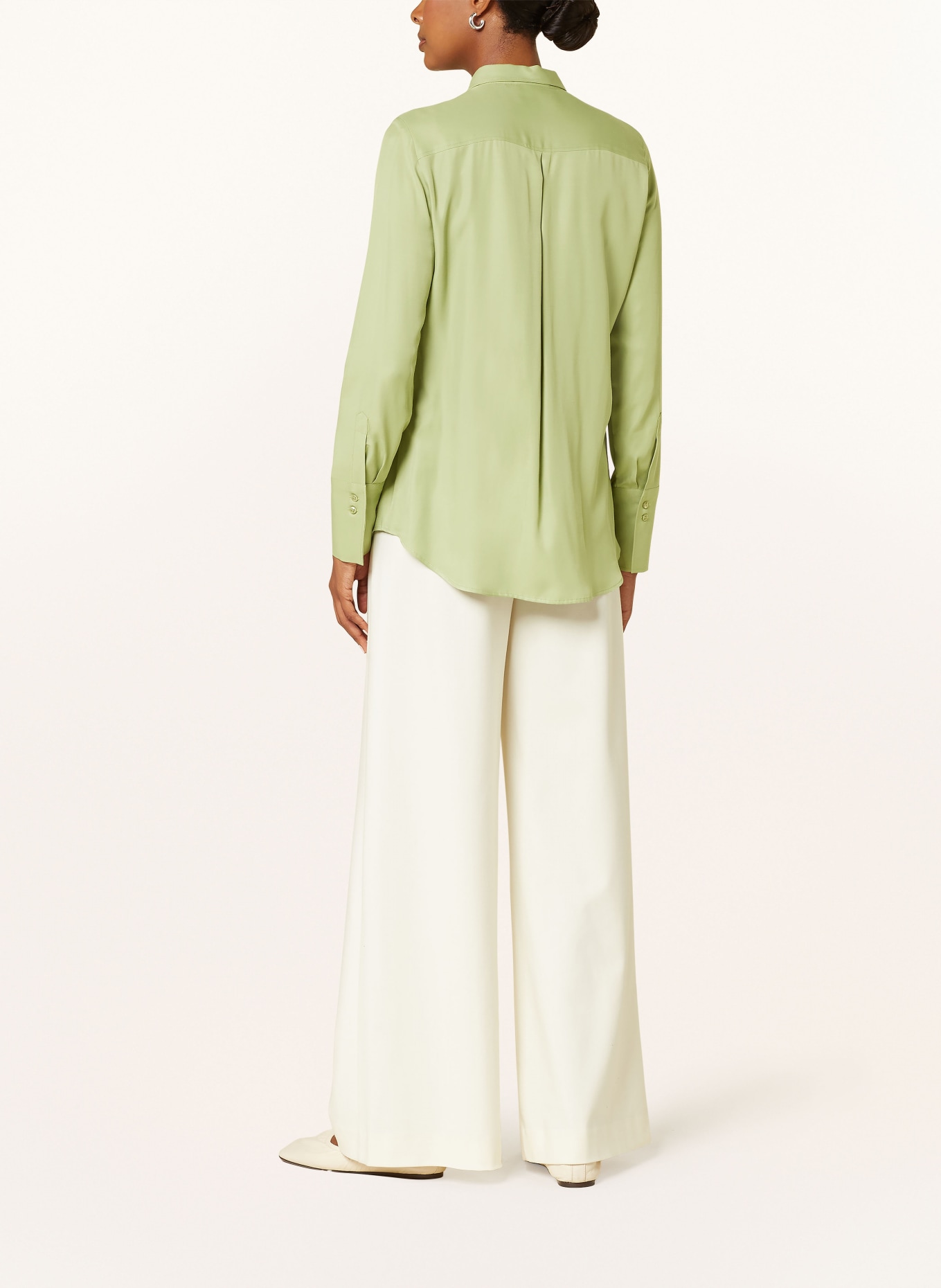 ETERNA Shirt blouse: LIGHT GREEN