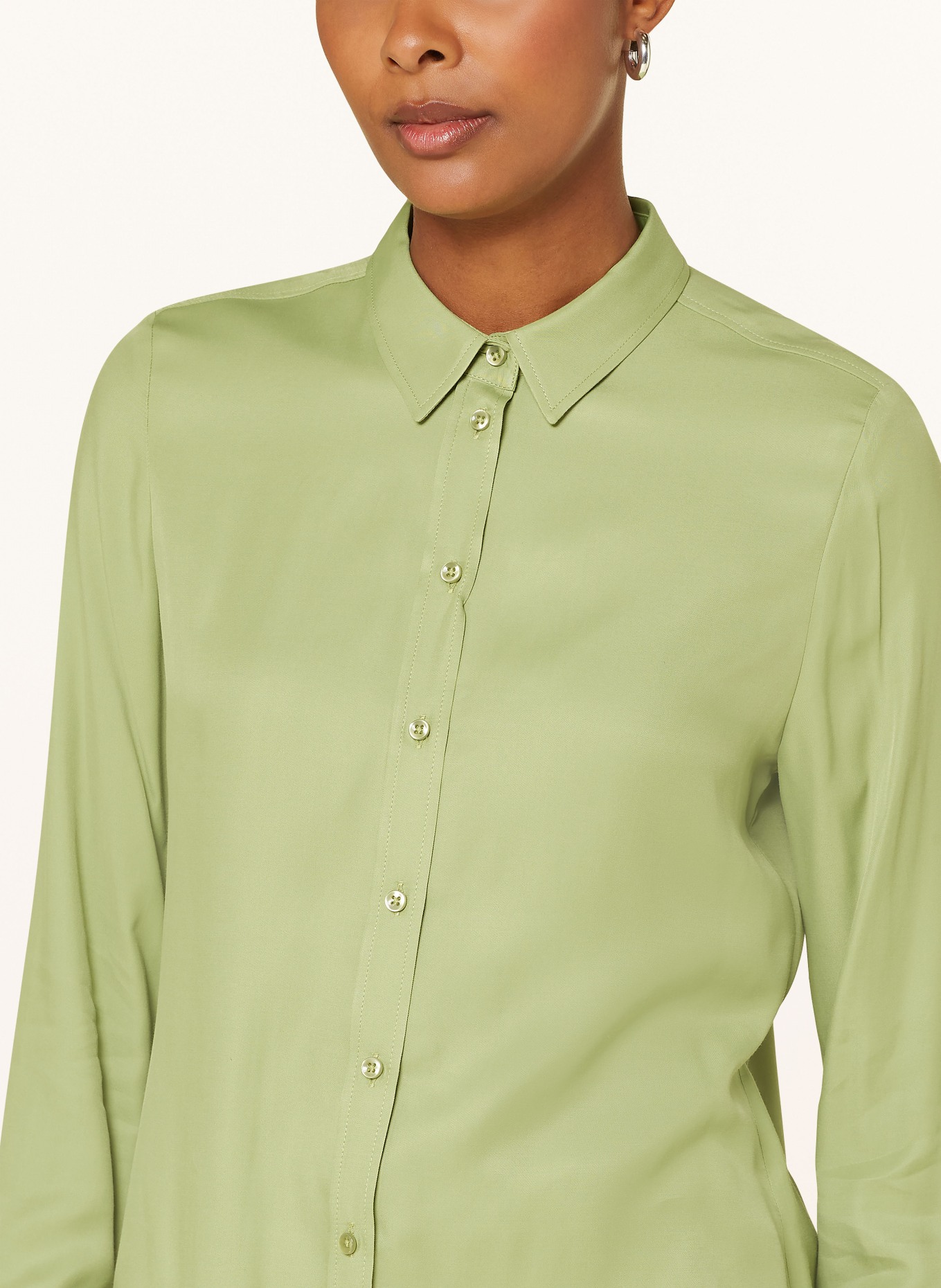 ETERNA Shirt blouse: LIGHT GREEN