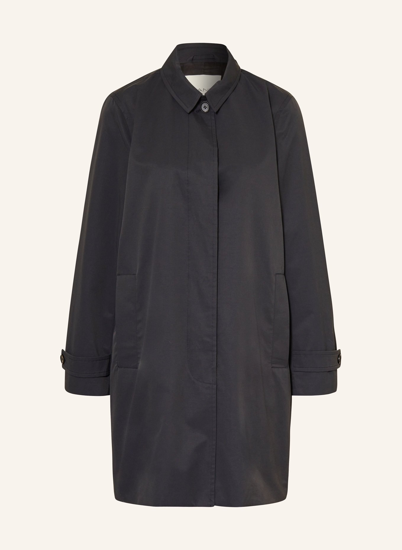 GANT Trenchcoat: SCHWARZ