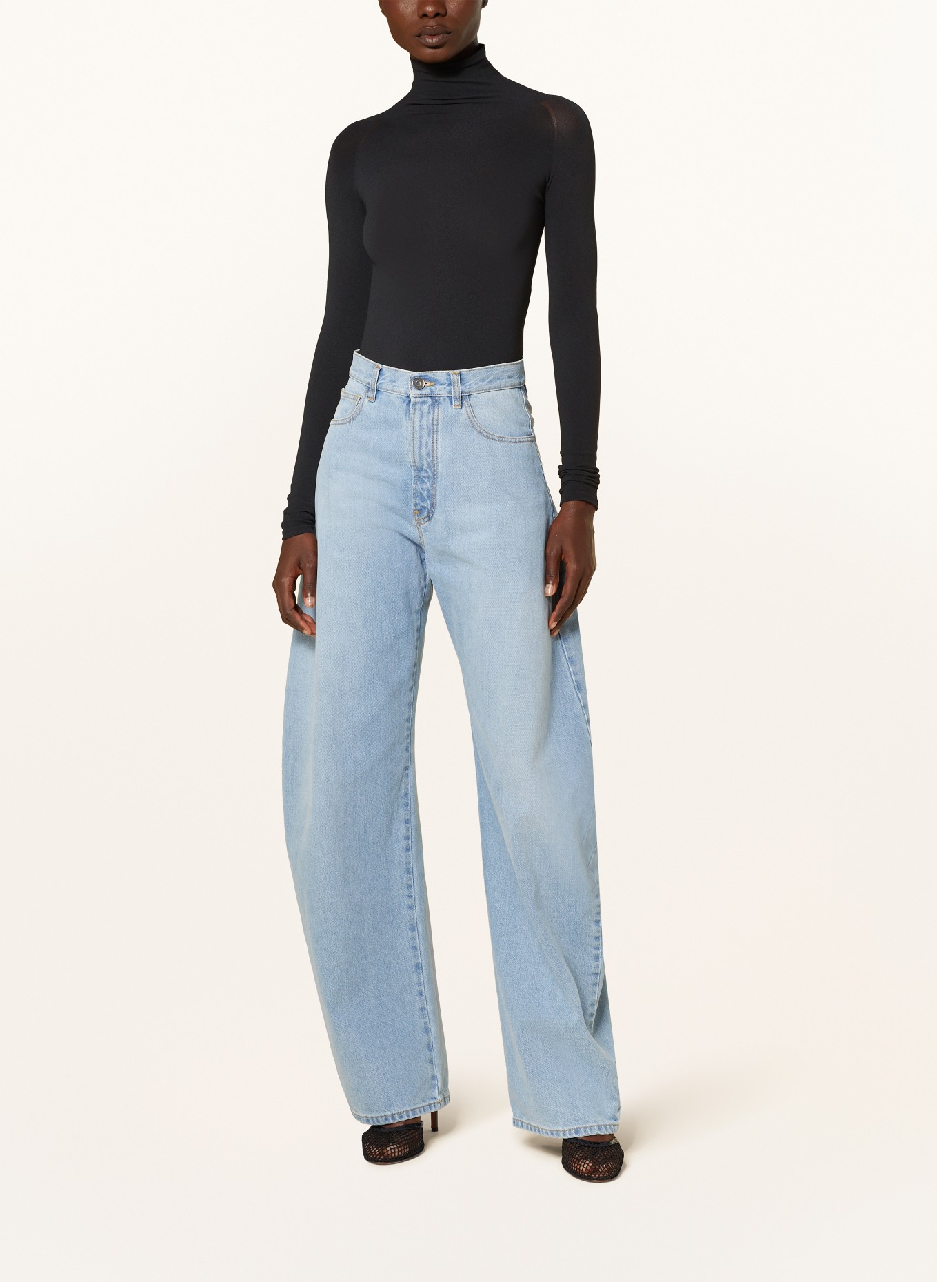 ALAÏA String-Body SECOND SKIN: SCHWARZ