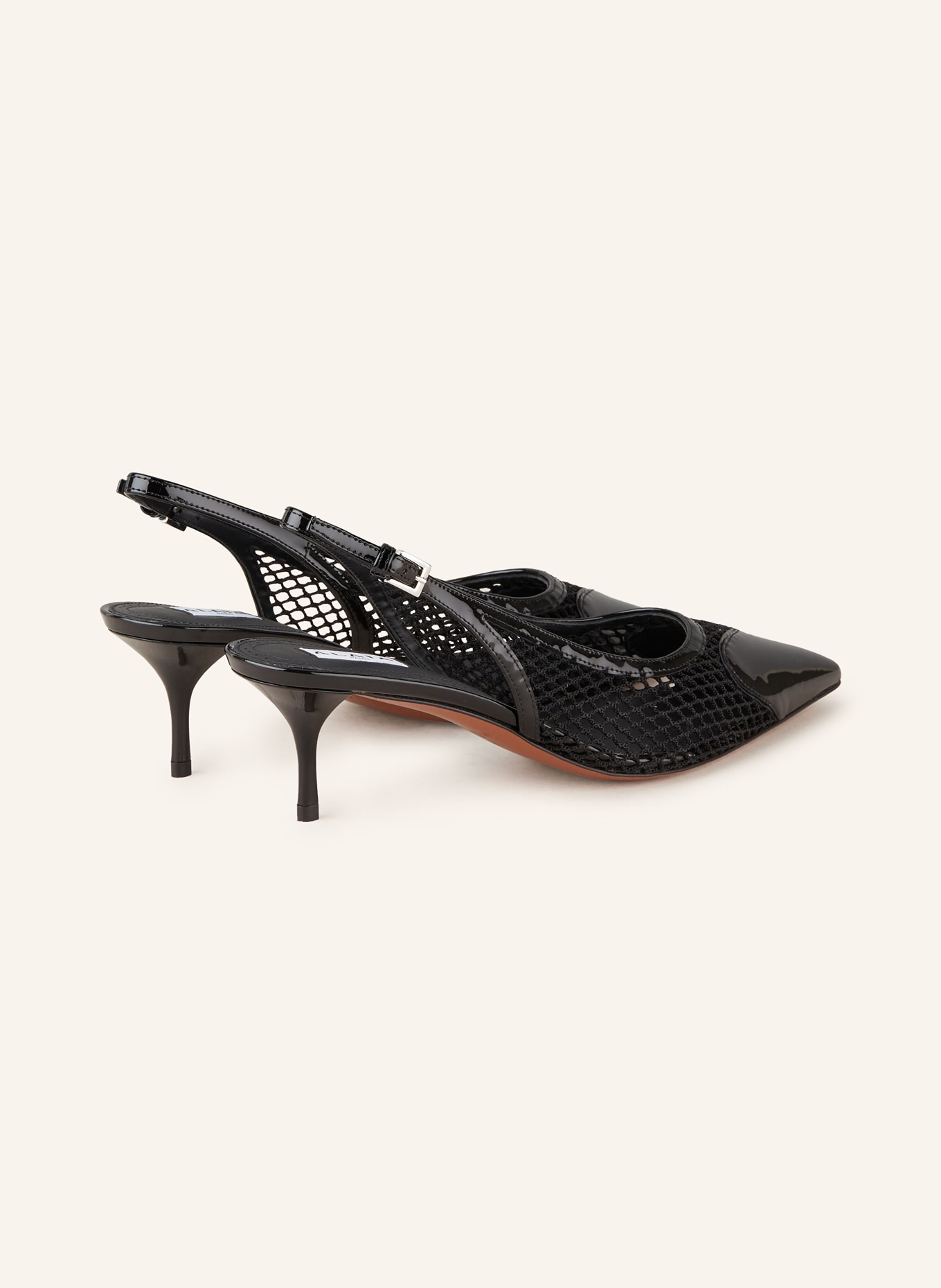 ALAÏA Slingback pumps: BLACK