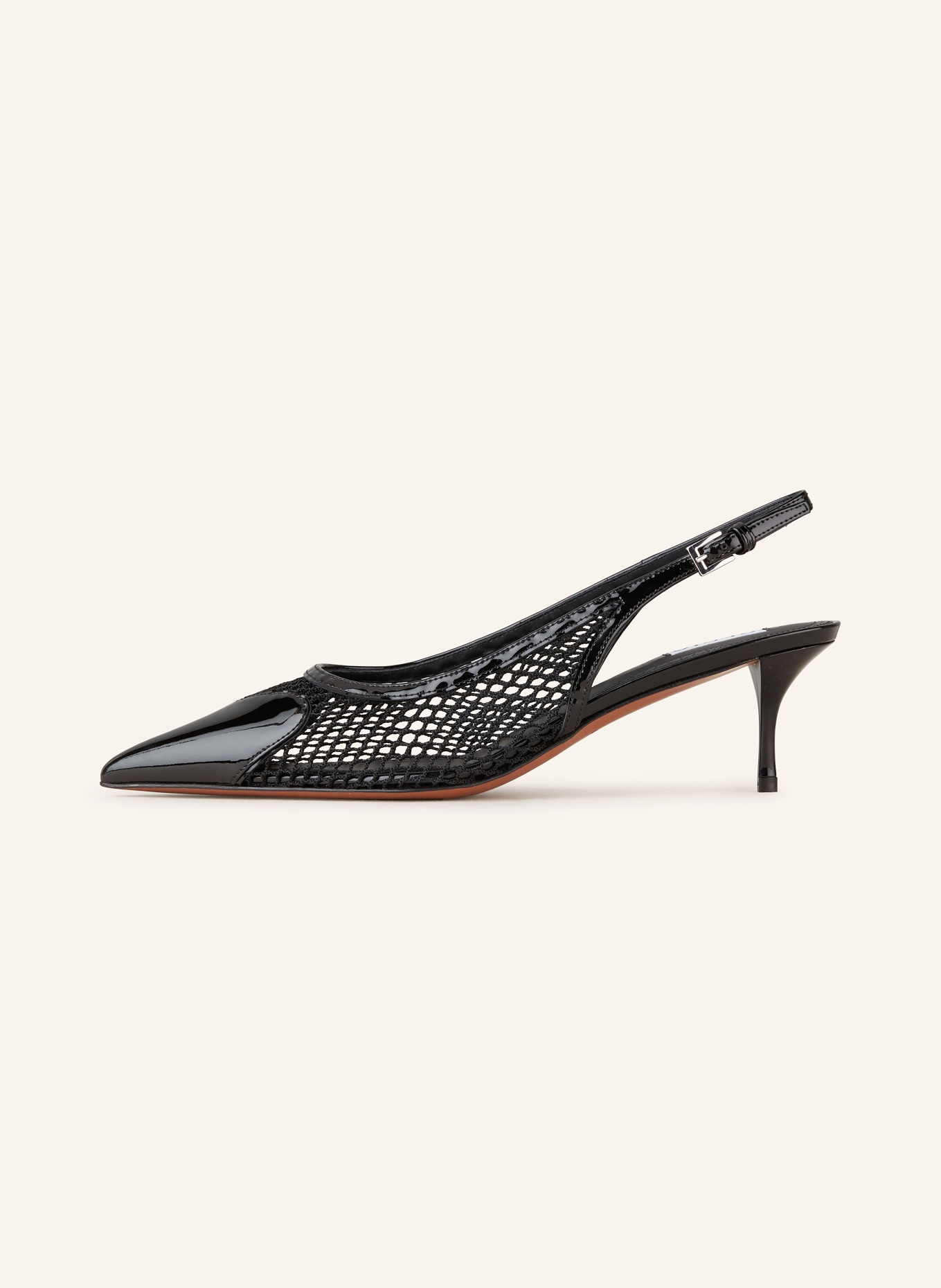 ALAÏA Slingback pumps: BLACK