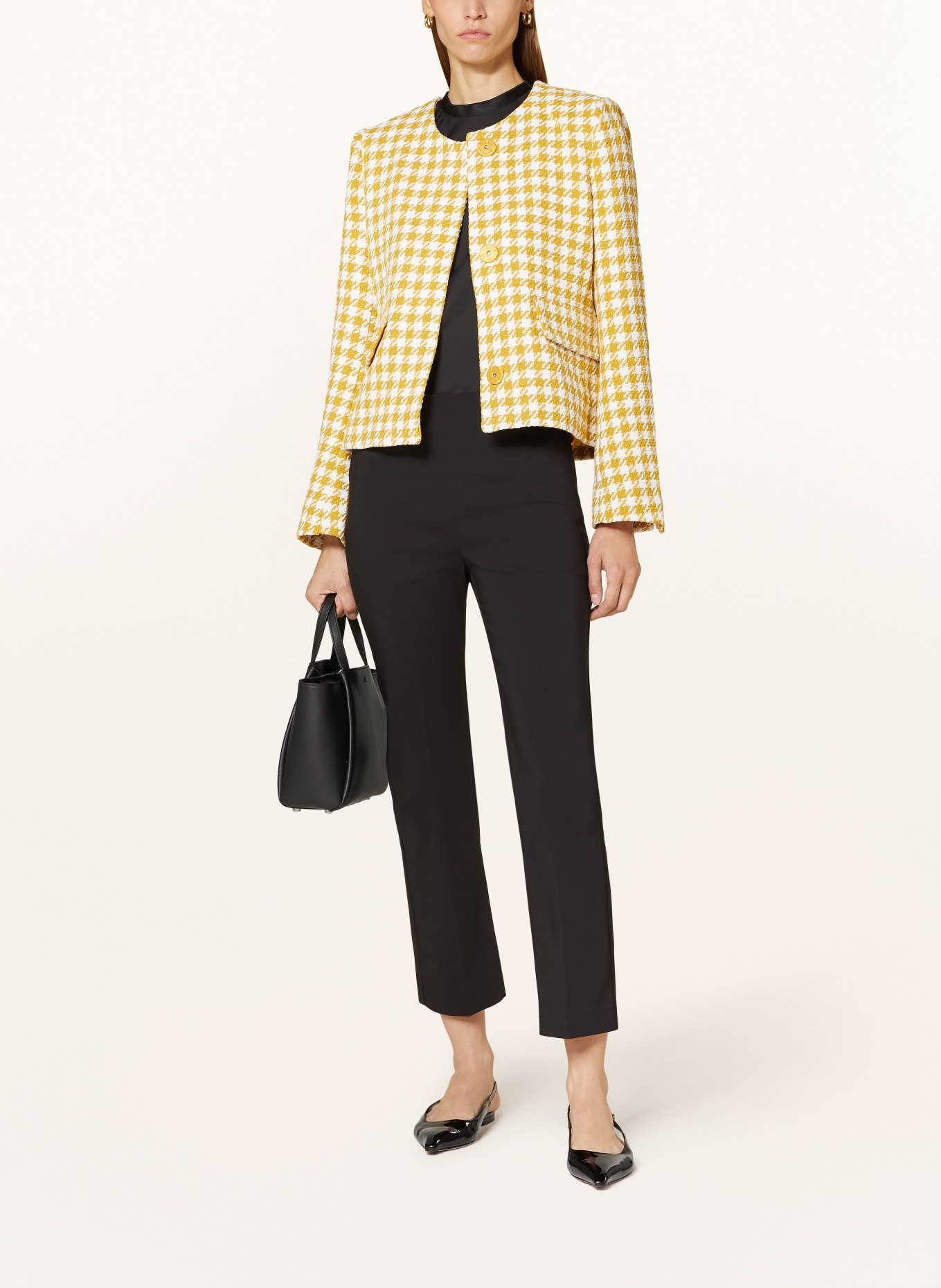 InWear 7/8 pants ZIGGIIW, Color: BLACK (Image 2)