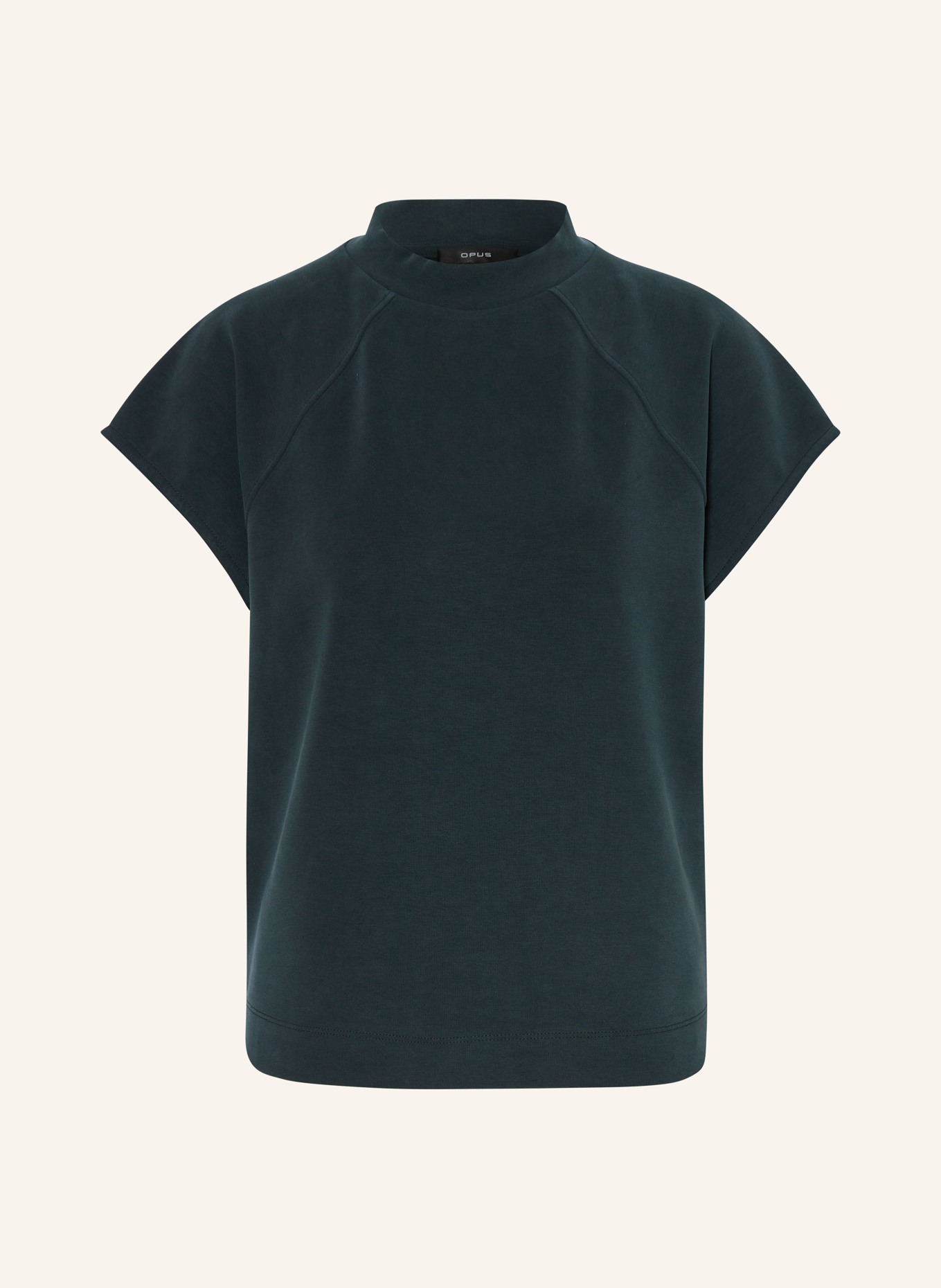 OPUS T-shirt GIBBI, Color: DARK GREEN (Image 1)