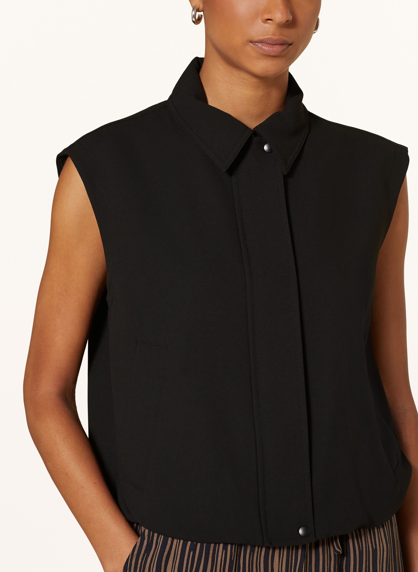 OPUS WANDRI vest, Color: BLACK (Image 4)