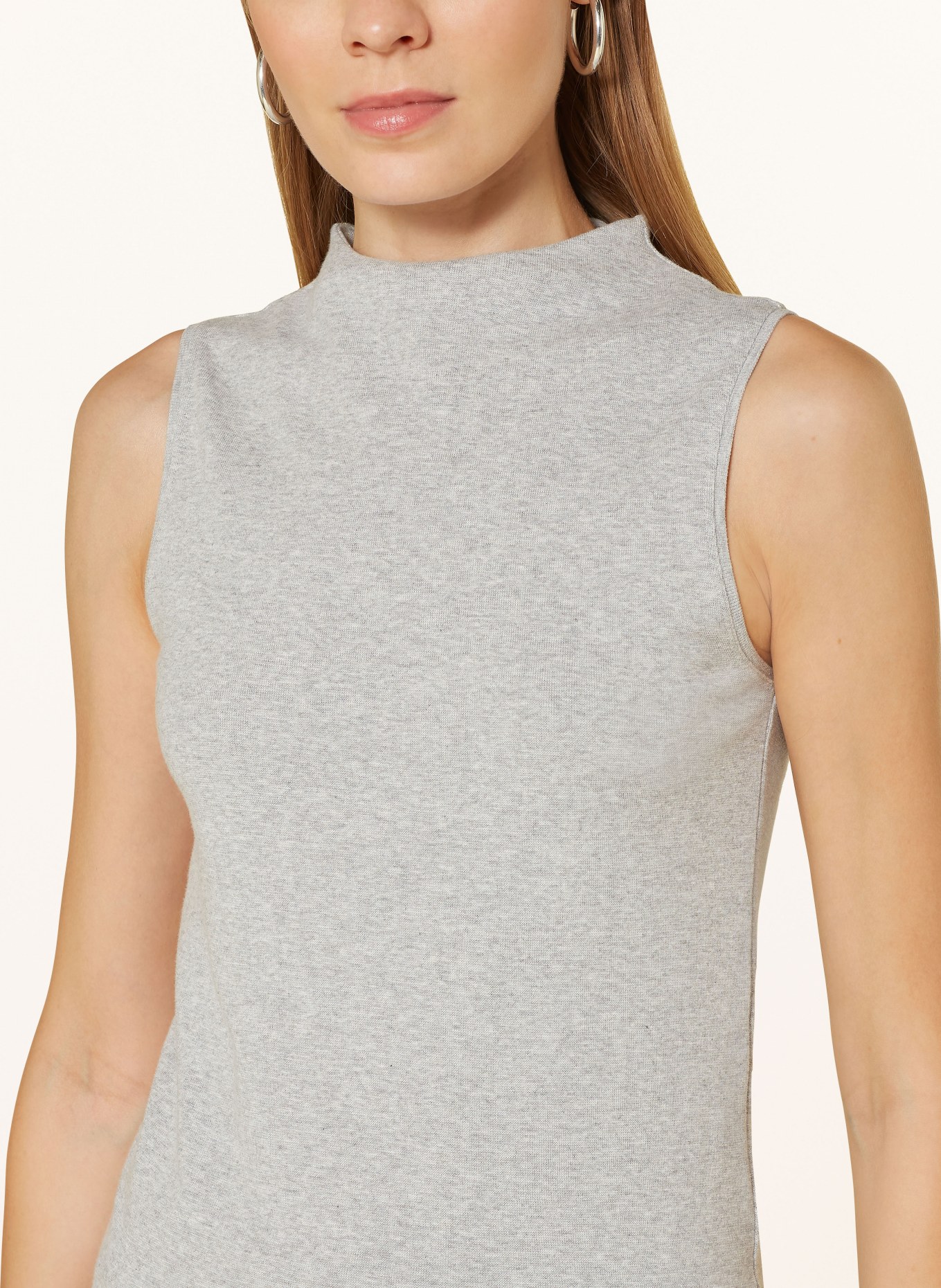 OPUS Top IFUNELLA, Color: LIGHT GRAY (Image 4)