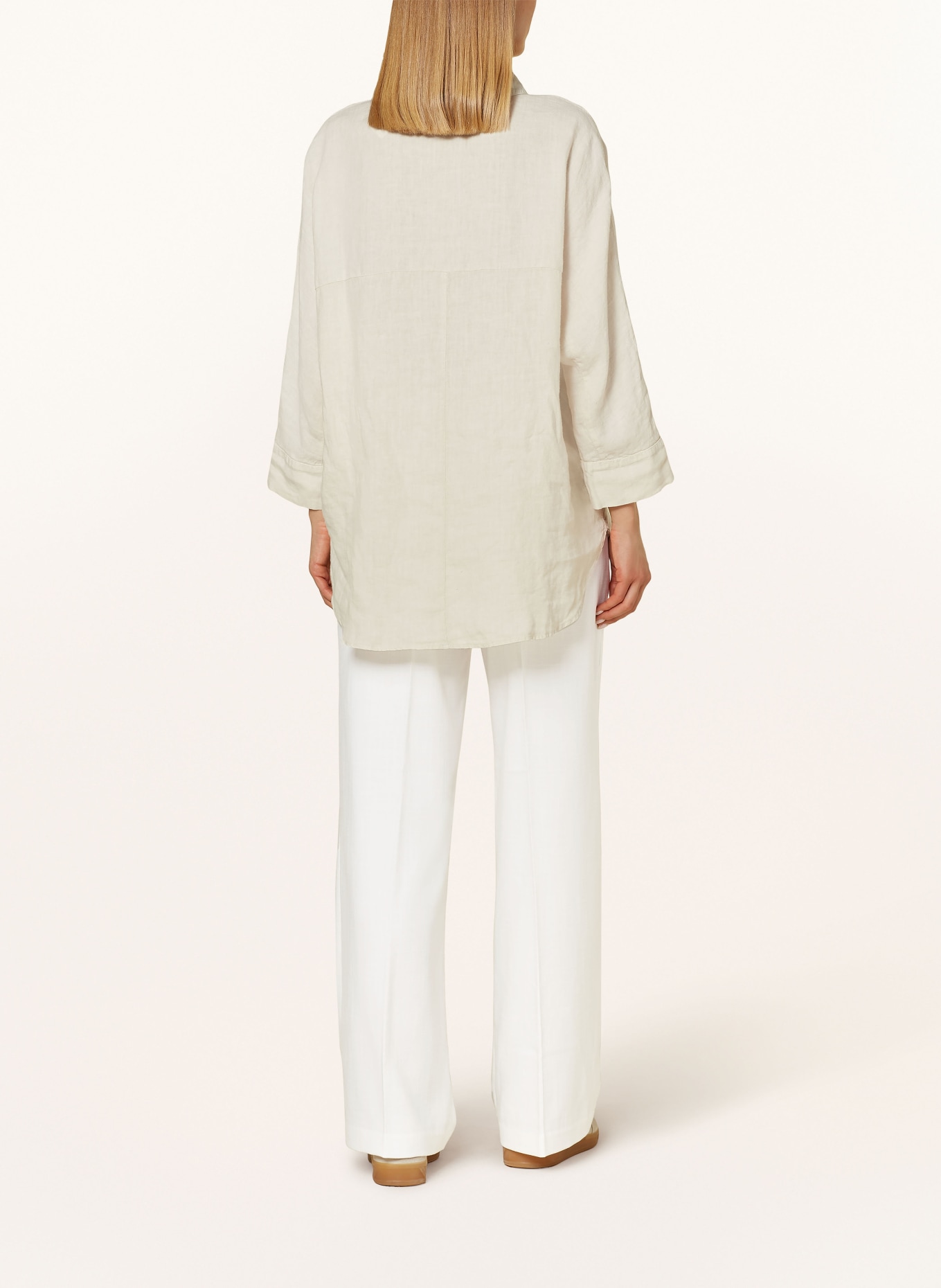 OPUS Trousers MARZENA, Color: WHITE (Image 3)