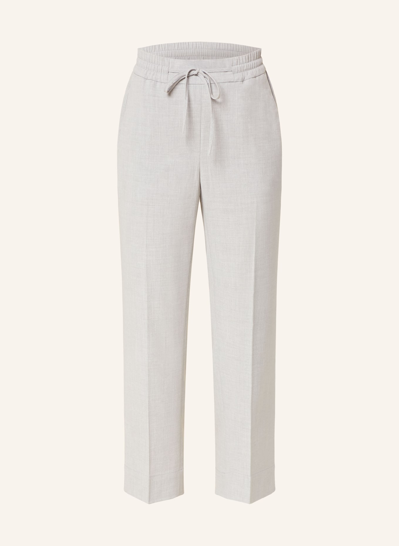 OPUS 7/8 trousers MELOSI, Color: LIGHT GRAY (Image 1)