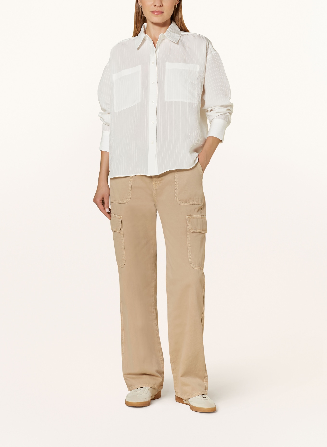 OPUS Shirt blouse FILONSO, Color: CREAM (Image 2)