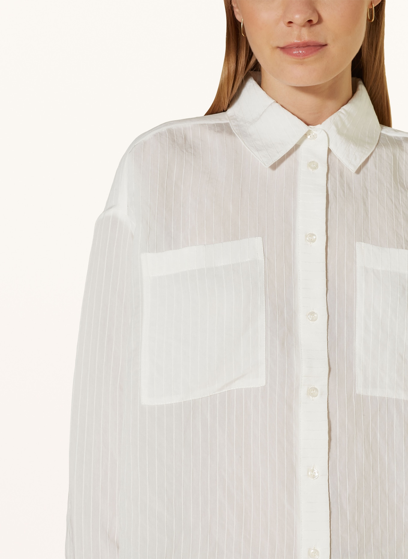 OPUS Shirt blouse FILONSO, Color: CREAM (Image 4)