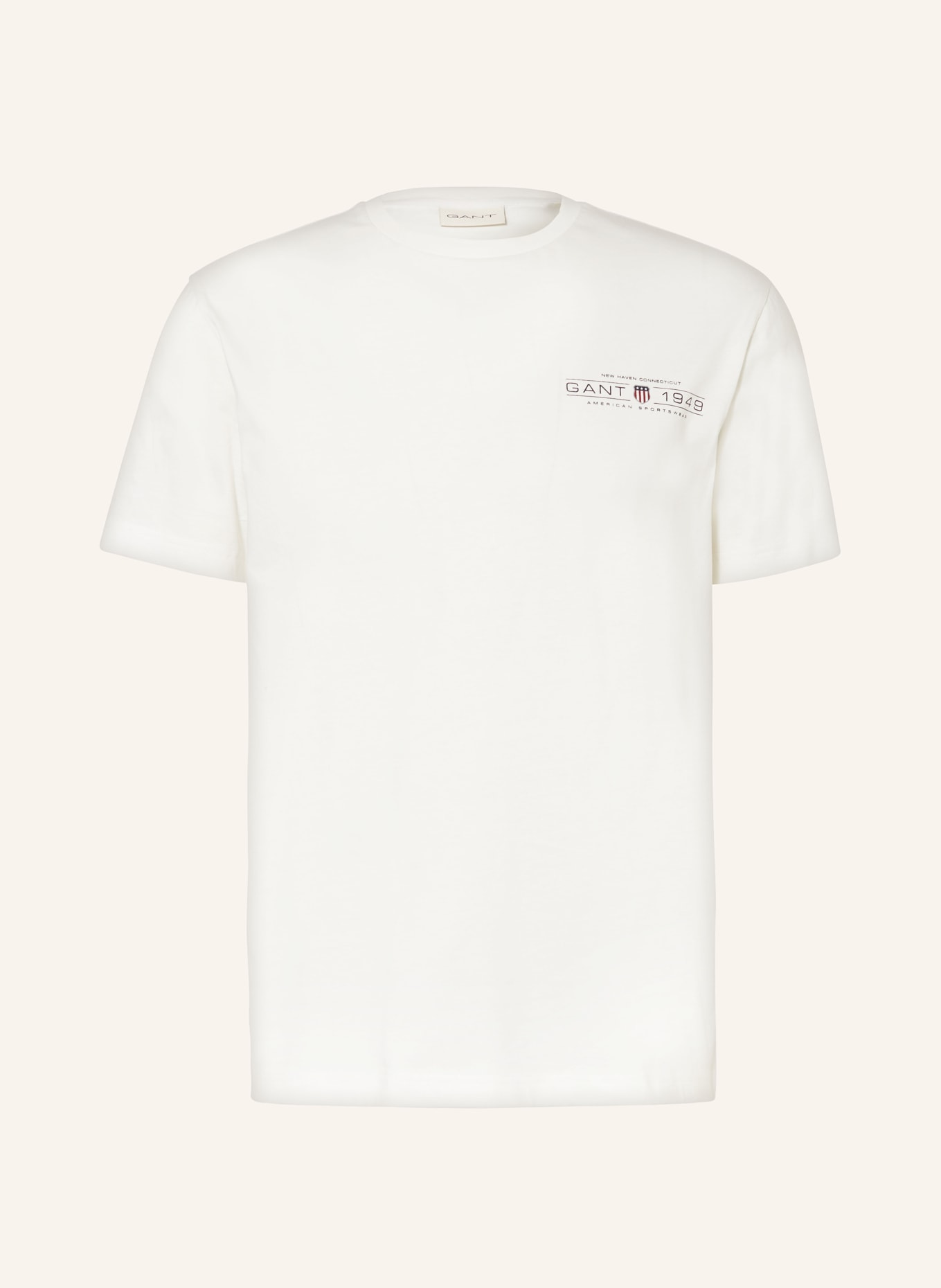 GANT T-Shirt: WEISS